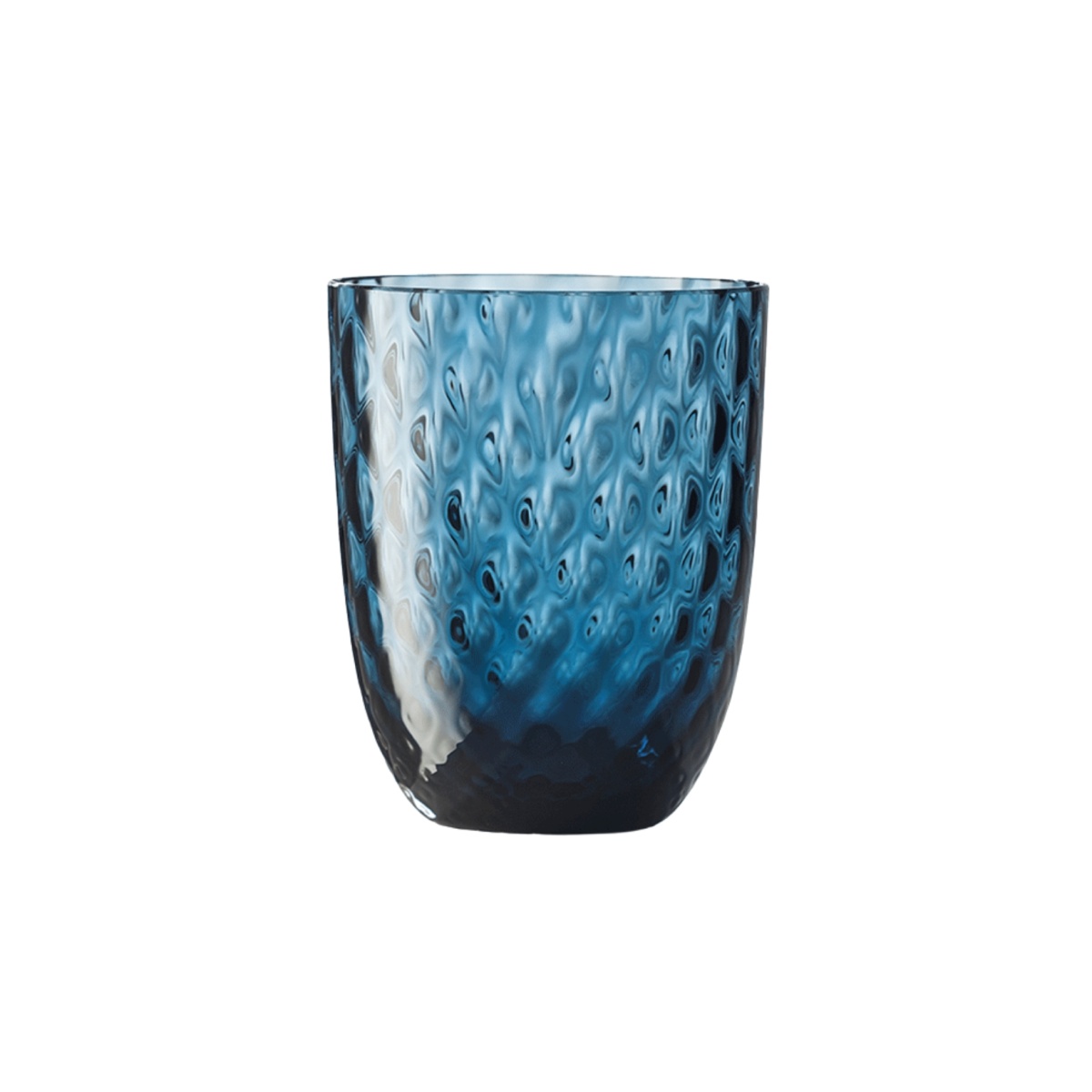 Nason Moretti, Idra glasses, Water glass, avio blue balloton