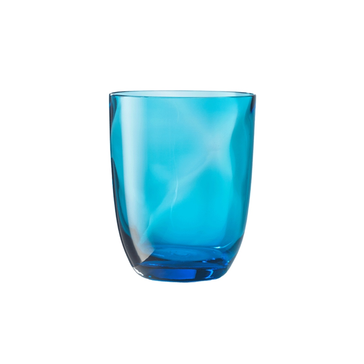 Nason Moretti, Idra glasses, Water glass, turquoise lente
