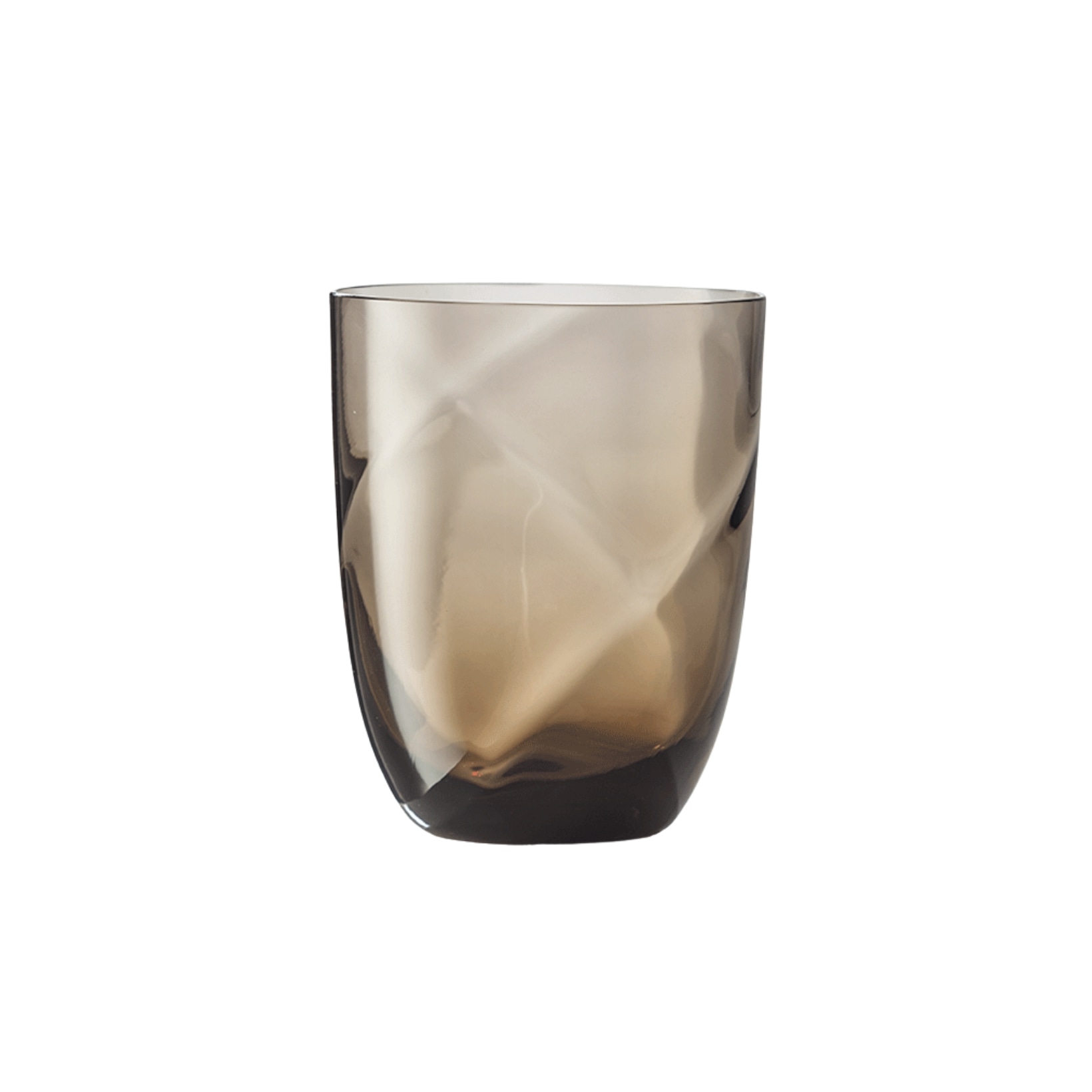 Nason Moretti, Idra glasses, Water glass, brown lente