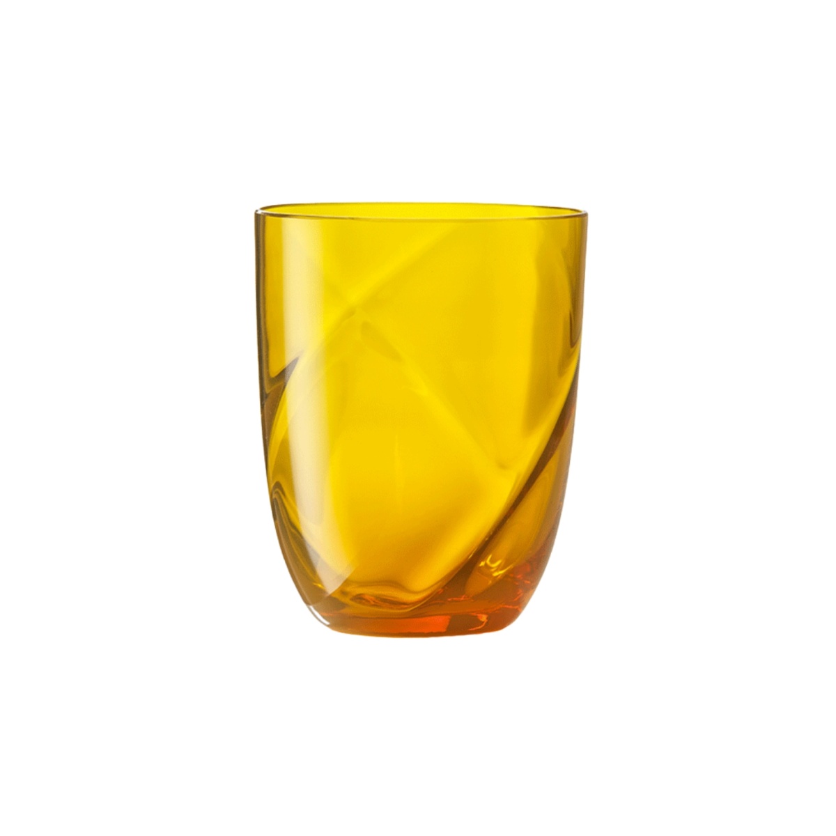 Nason Moretti, Idra glasses, Water glass, yellow lente