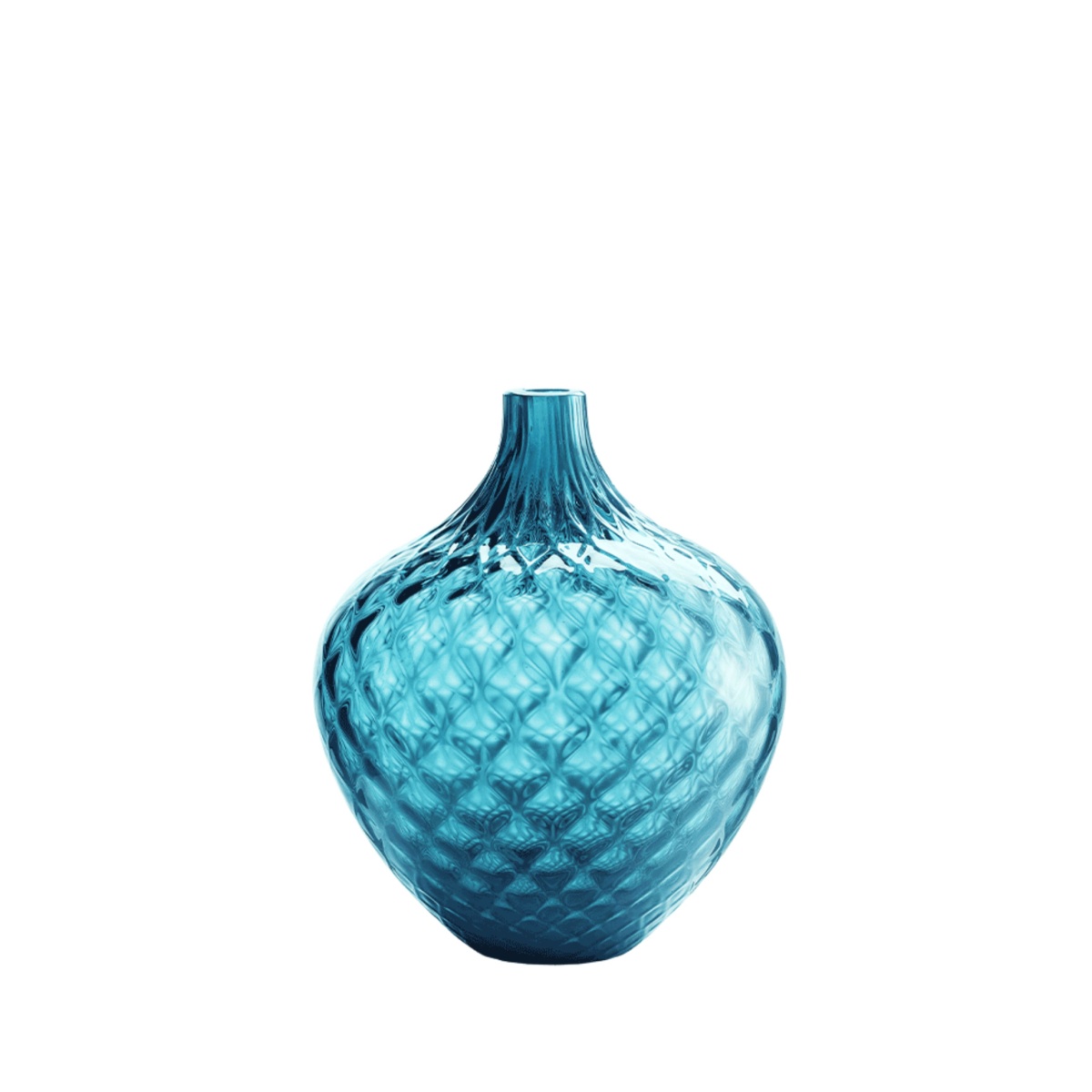 Nason Moretti, Samarcanda vases, Medium turquoise vase