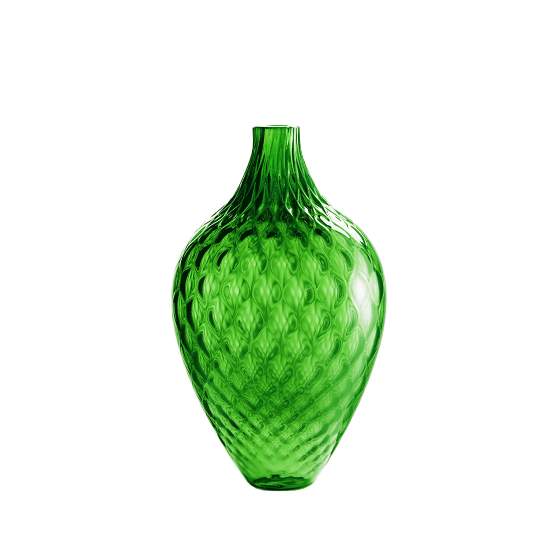 Nason Moretti, Samarcanda vases, Large pino green vase