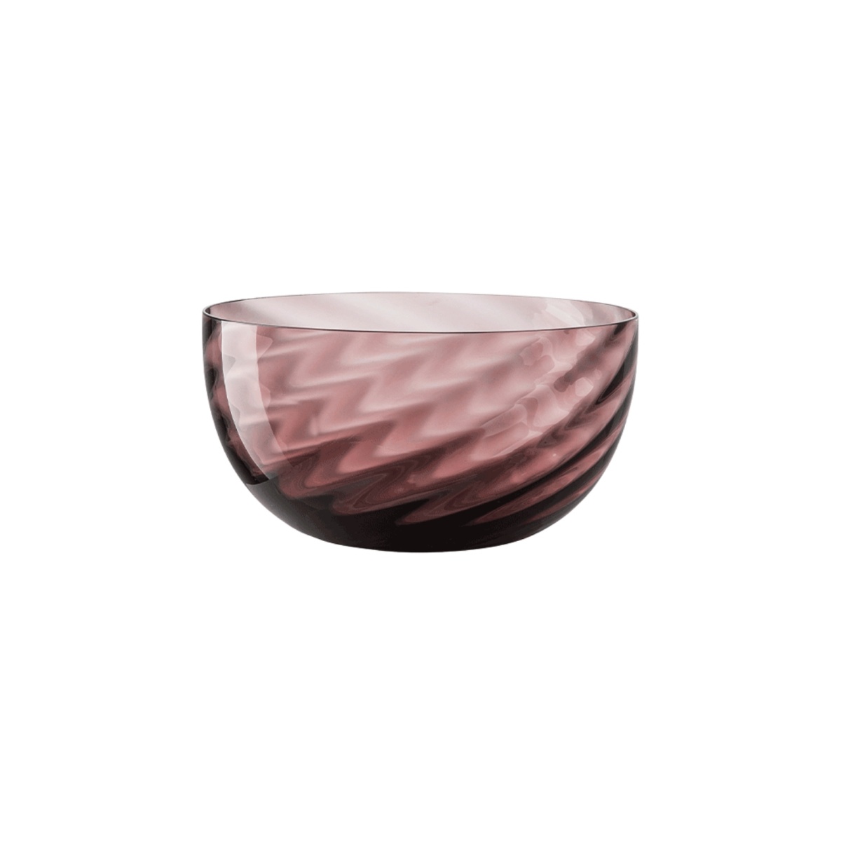 Nason Moretti, Idra bowls, Bowl violet, optic twisted