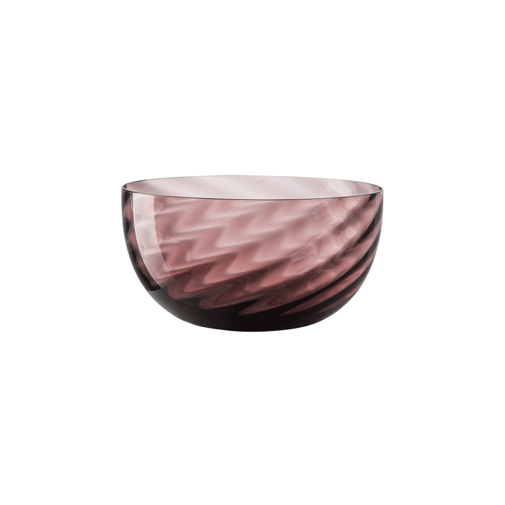 Nason Moretti, Idra bowls, Bowl violet, optic twisted