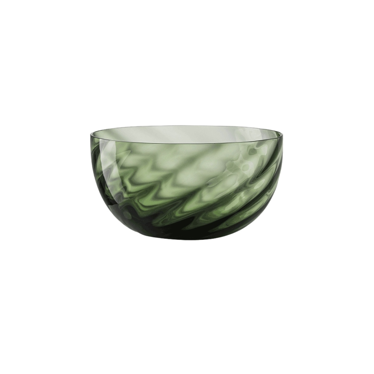 Nason Moretti, Idra bowls, Bowl soraya green, optic twisted