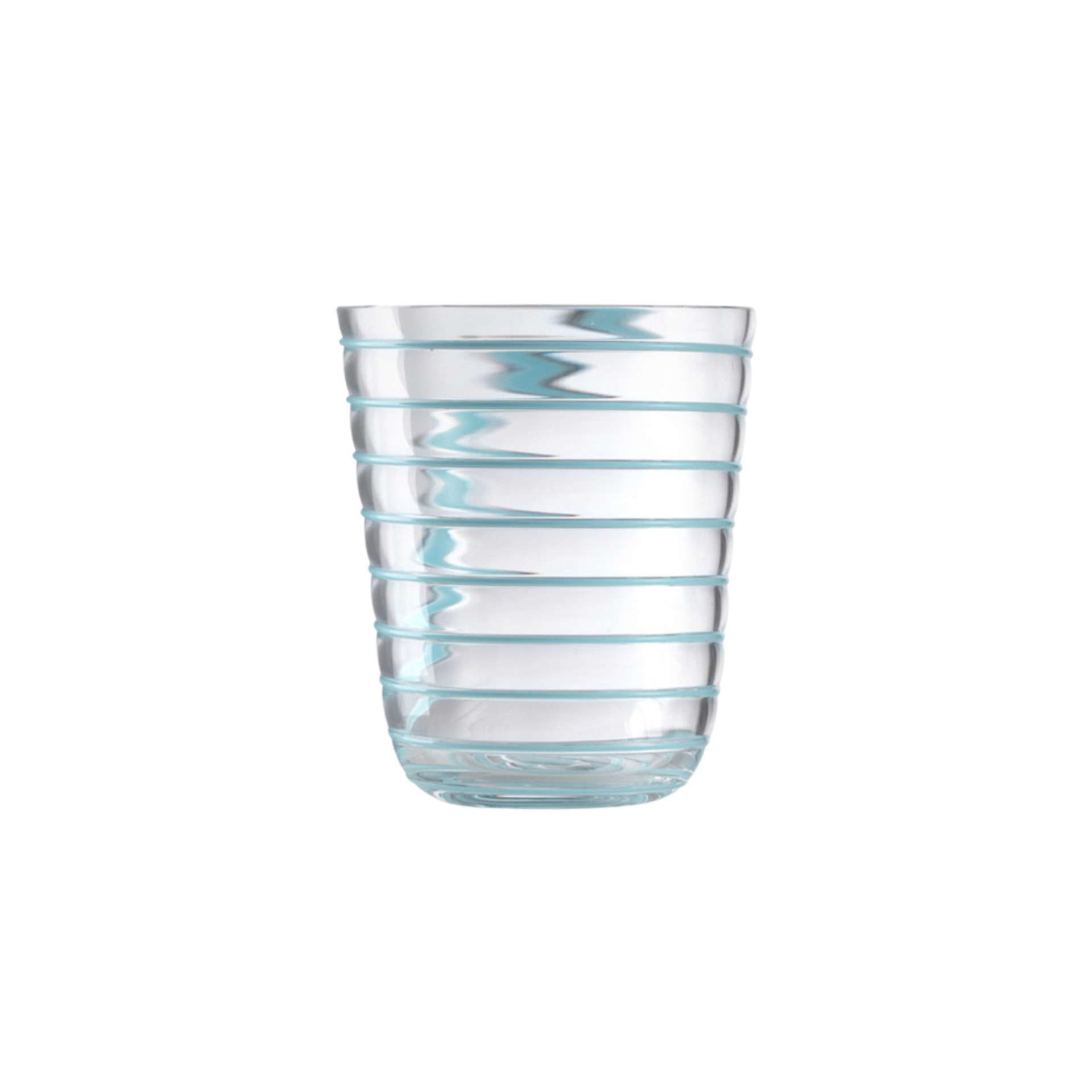 Nason Moretti, Twist glasses, Water glass, light blue