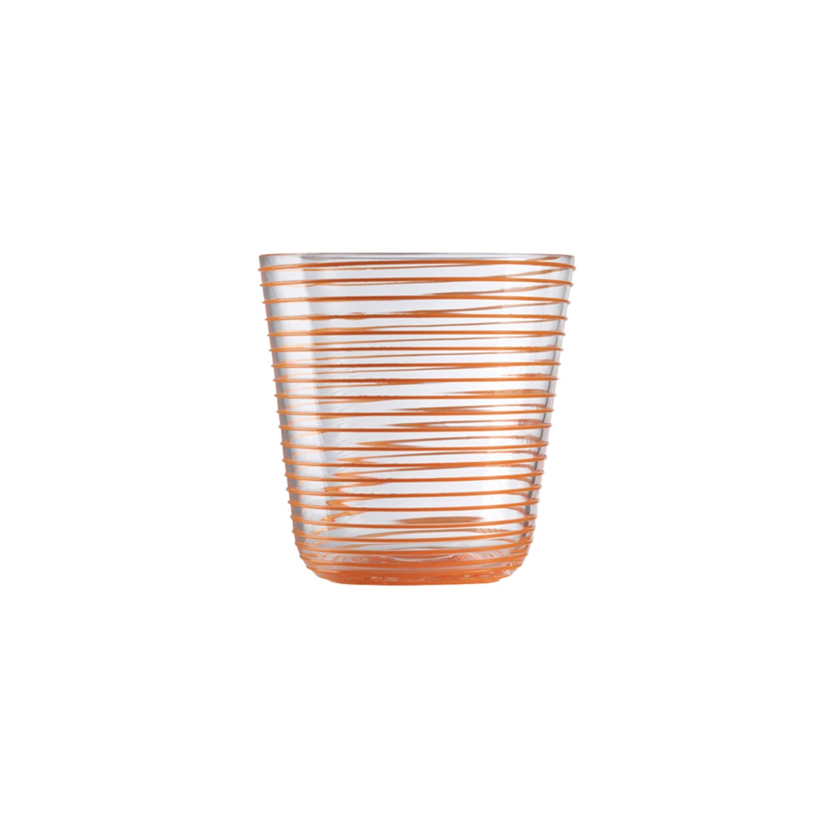Nason Moretti, Twist glasses, Wine glass, orange