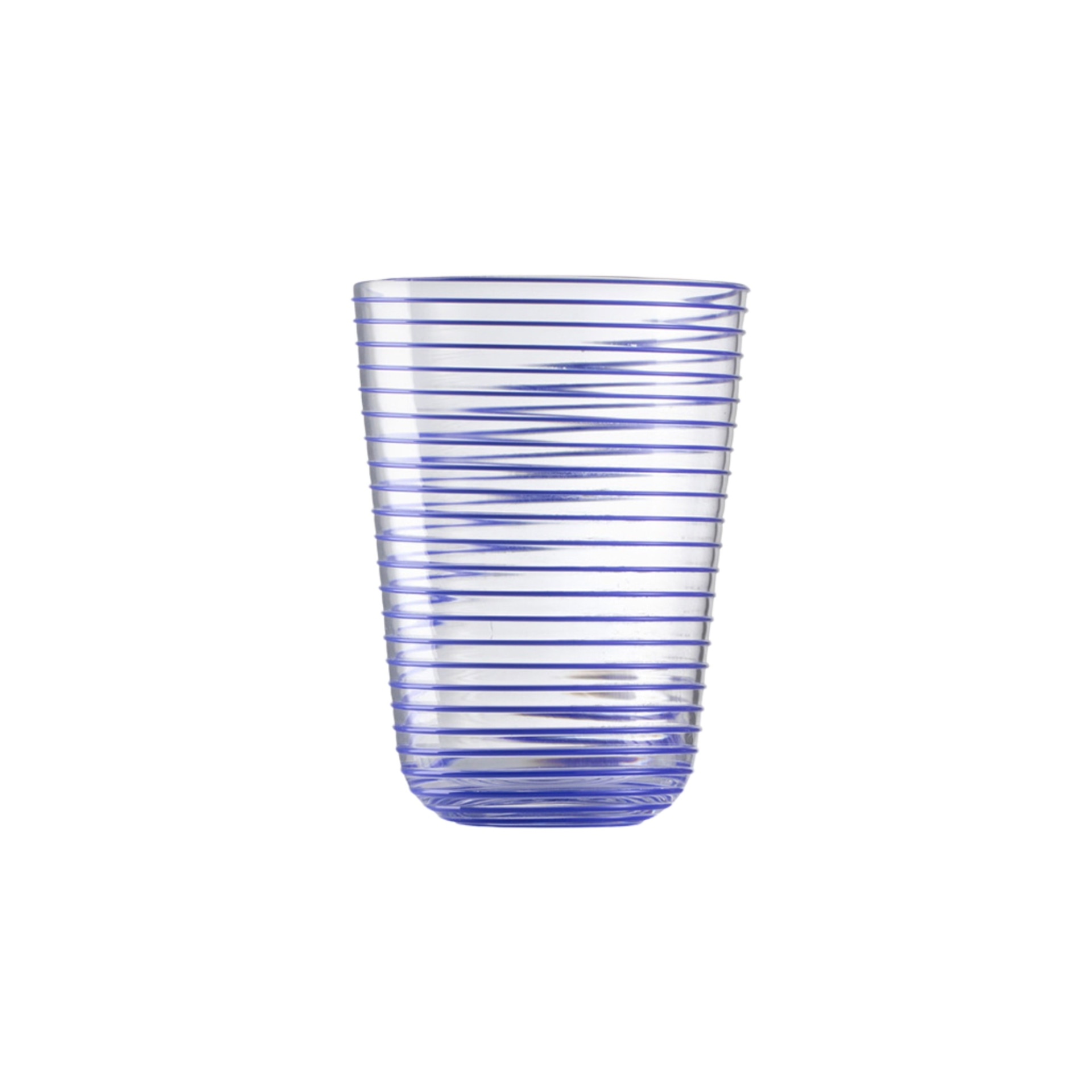 Nason Moretti, Twist glasses, Highball, blue