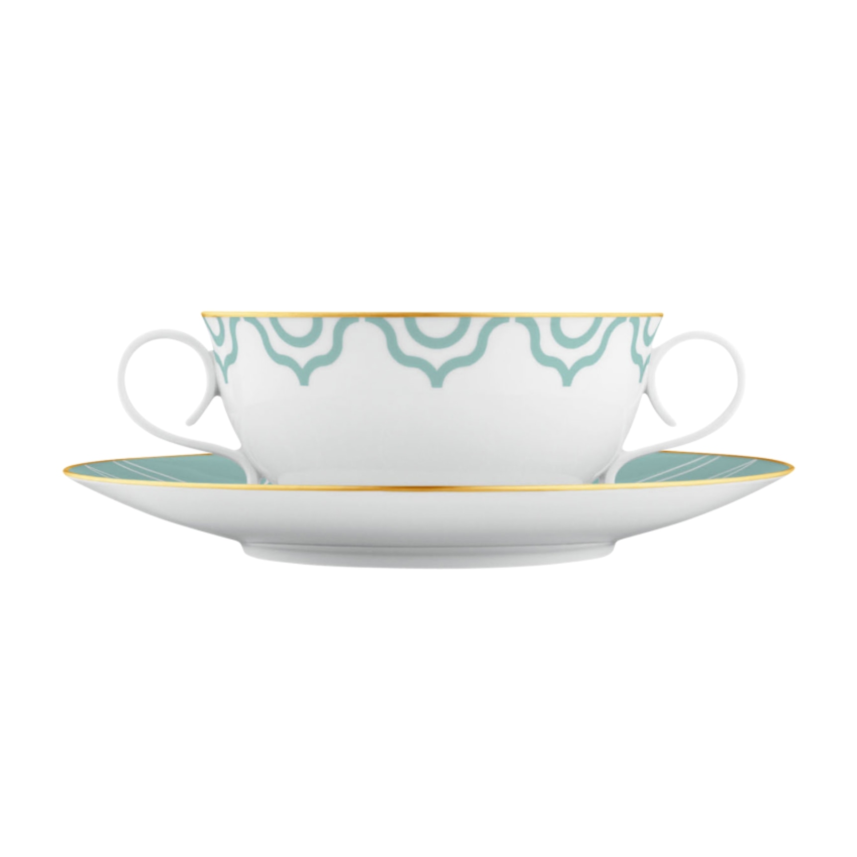 Fürstenberg, Carlo este, Soup cup and saucer