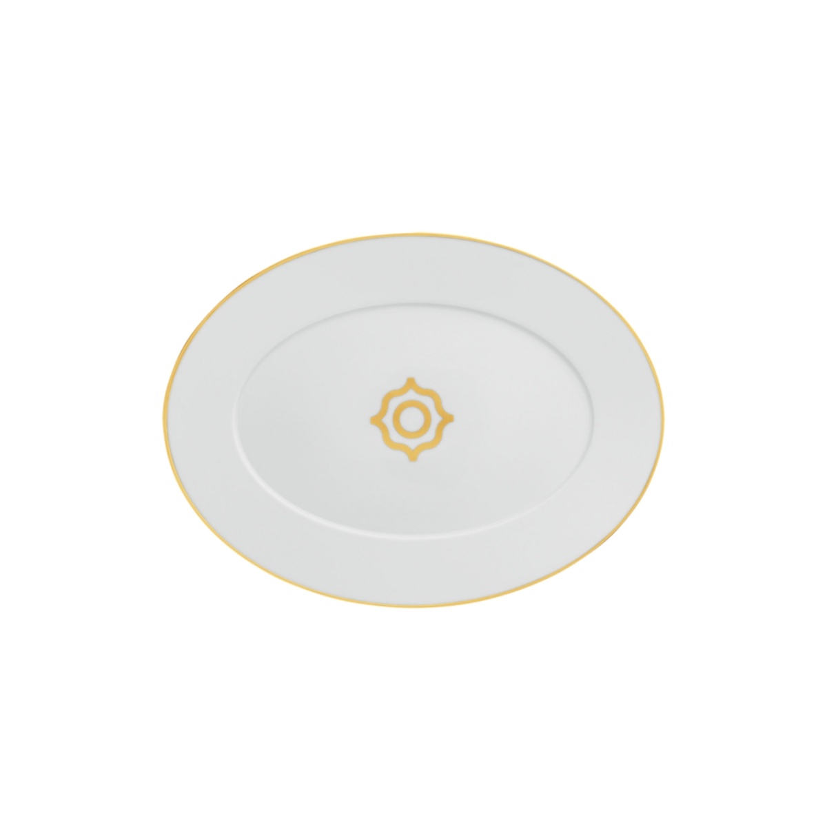 Fürstenberg, Carlo gold, Oval platter, medium