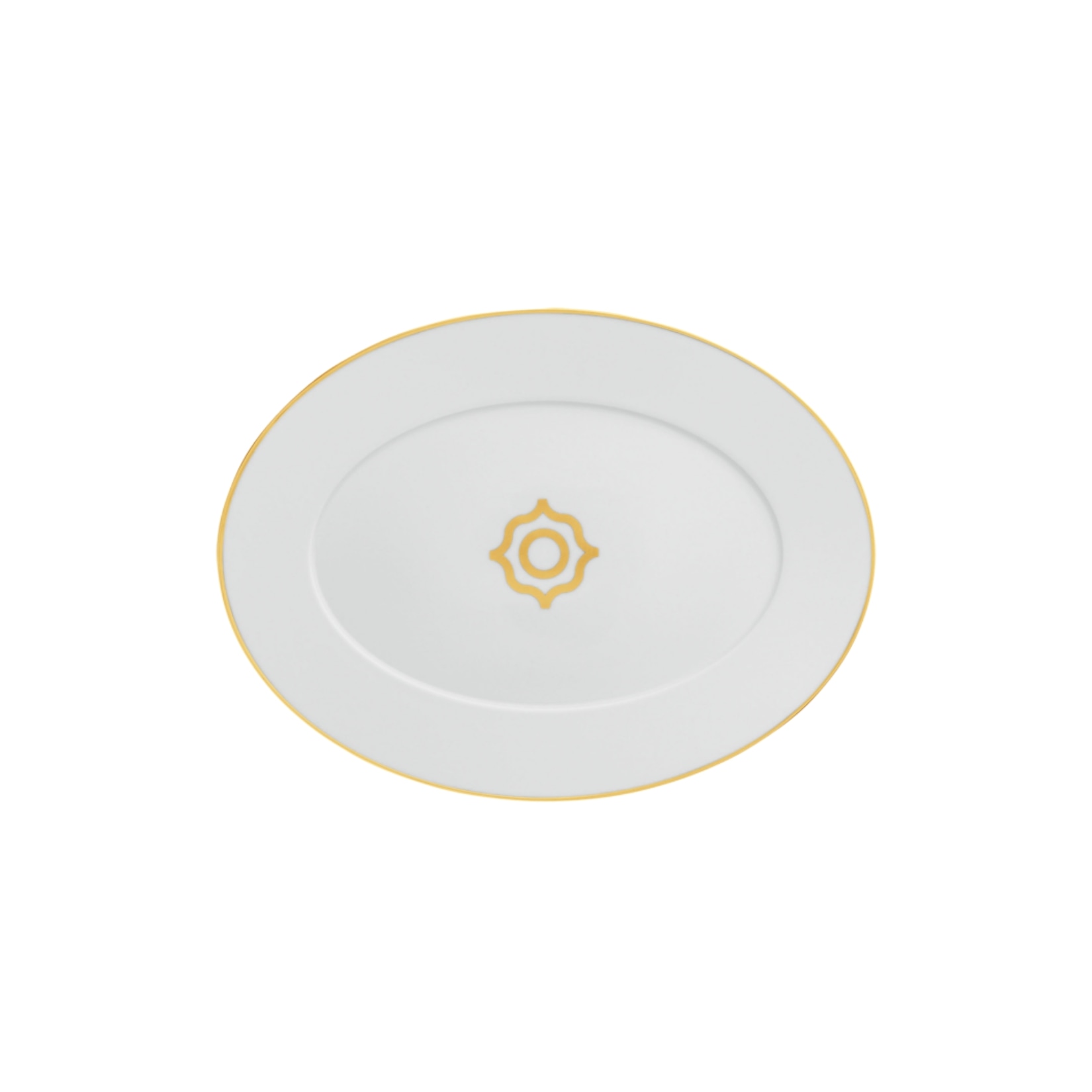 Fürstenberg, Carlo gold, Oval platter, medium