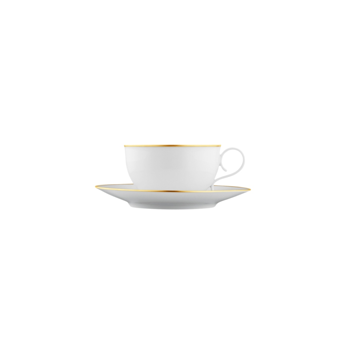 Fürstenberg, Carlo gold, Tea cup and saucer