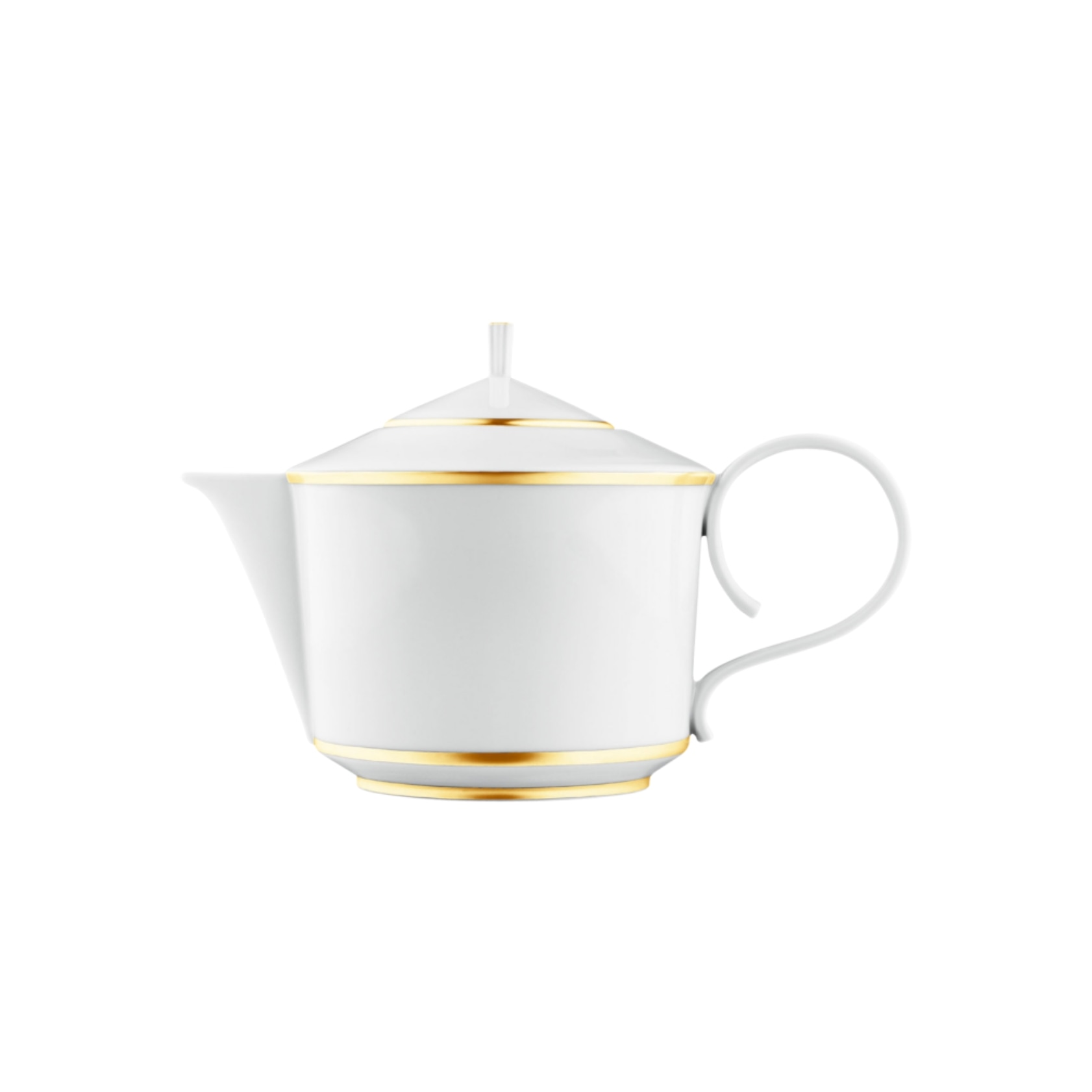 Fürstenberg, Carlo gold, Teapot with tea strainer, small