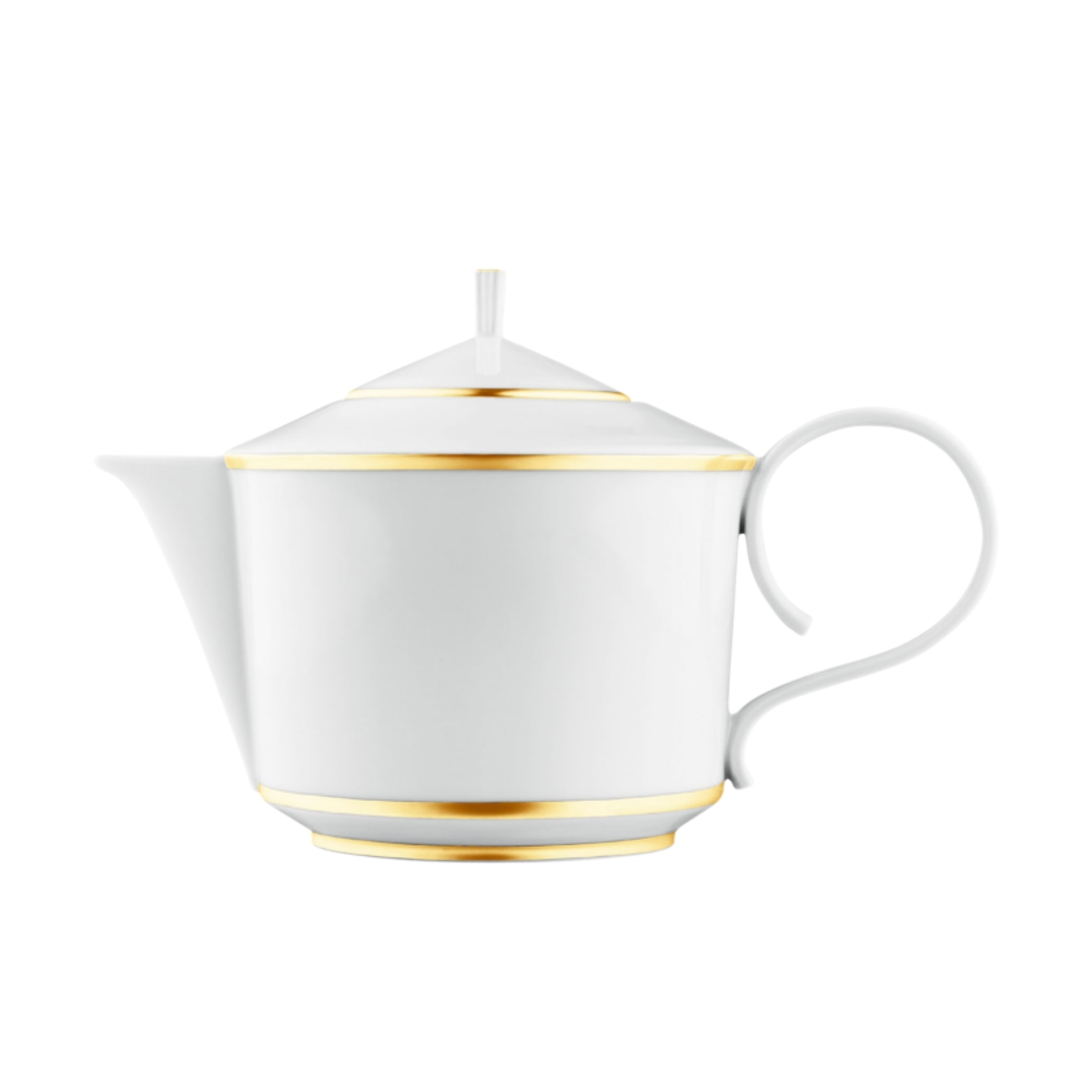 Fürstenberg, Carlo gold, Teapot with tea strainer, medium