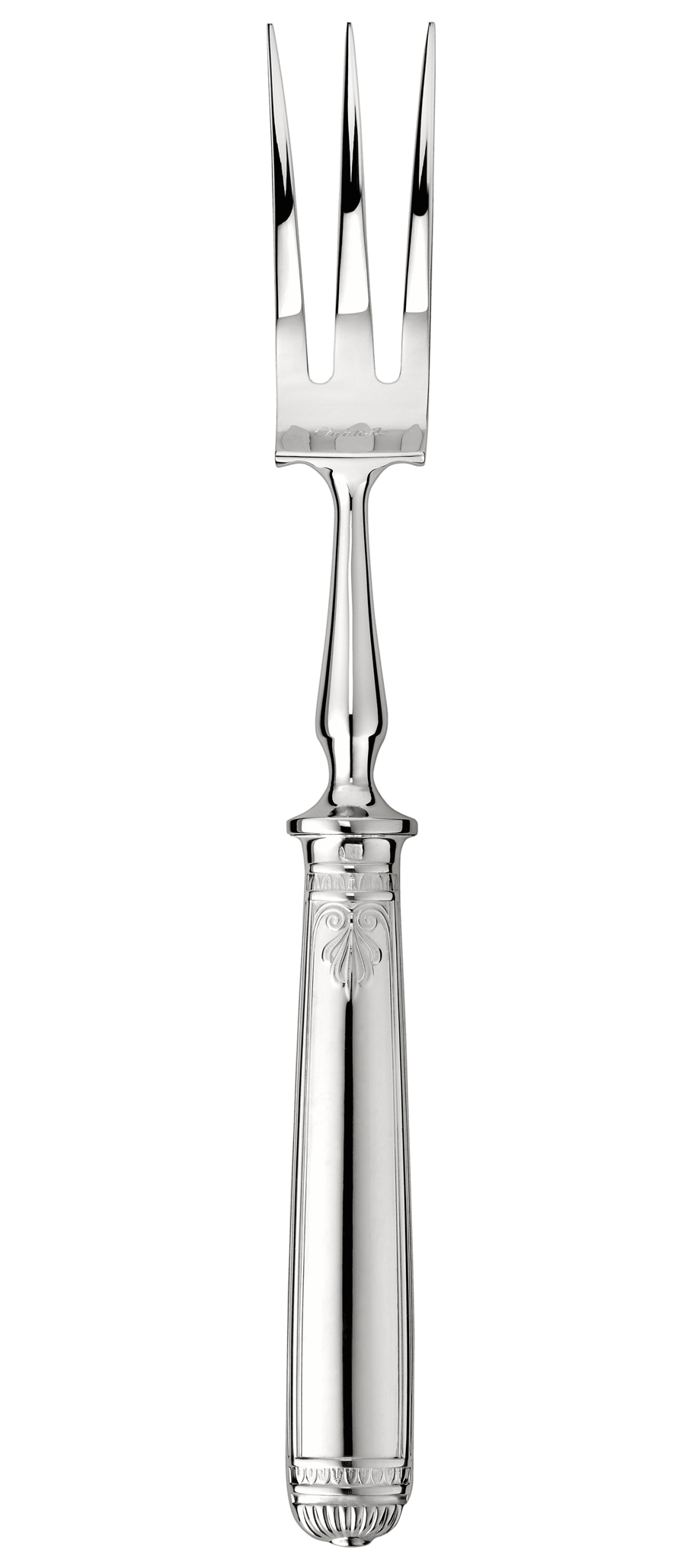 Christofle, Malmaison cutlery, silver plated, Carving fork