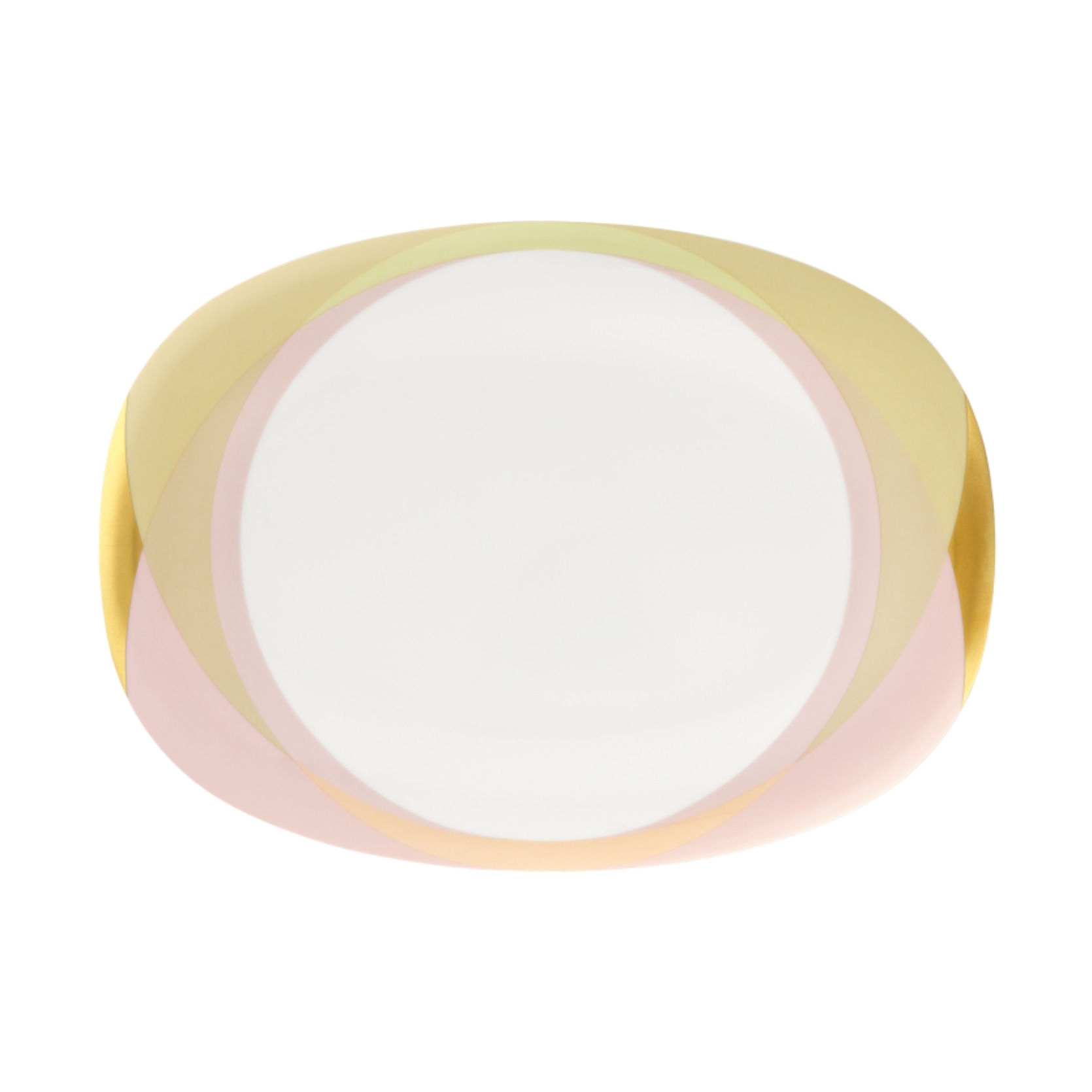 Fürstenberg, Fluen shifting colors, Oval platter