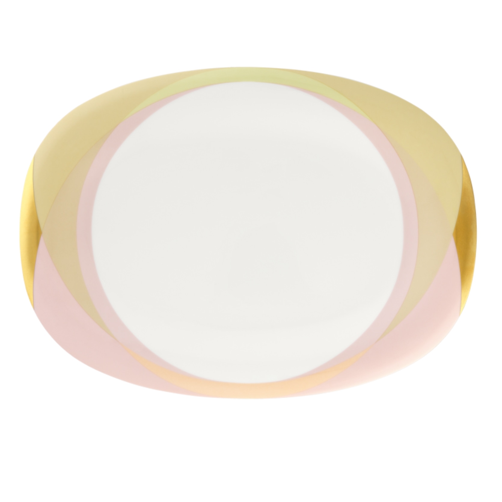 Fürstenberg, Fluen shifting colors, Oval platter