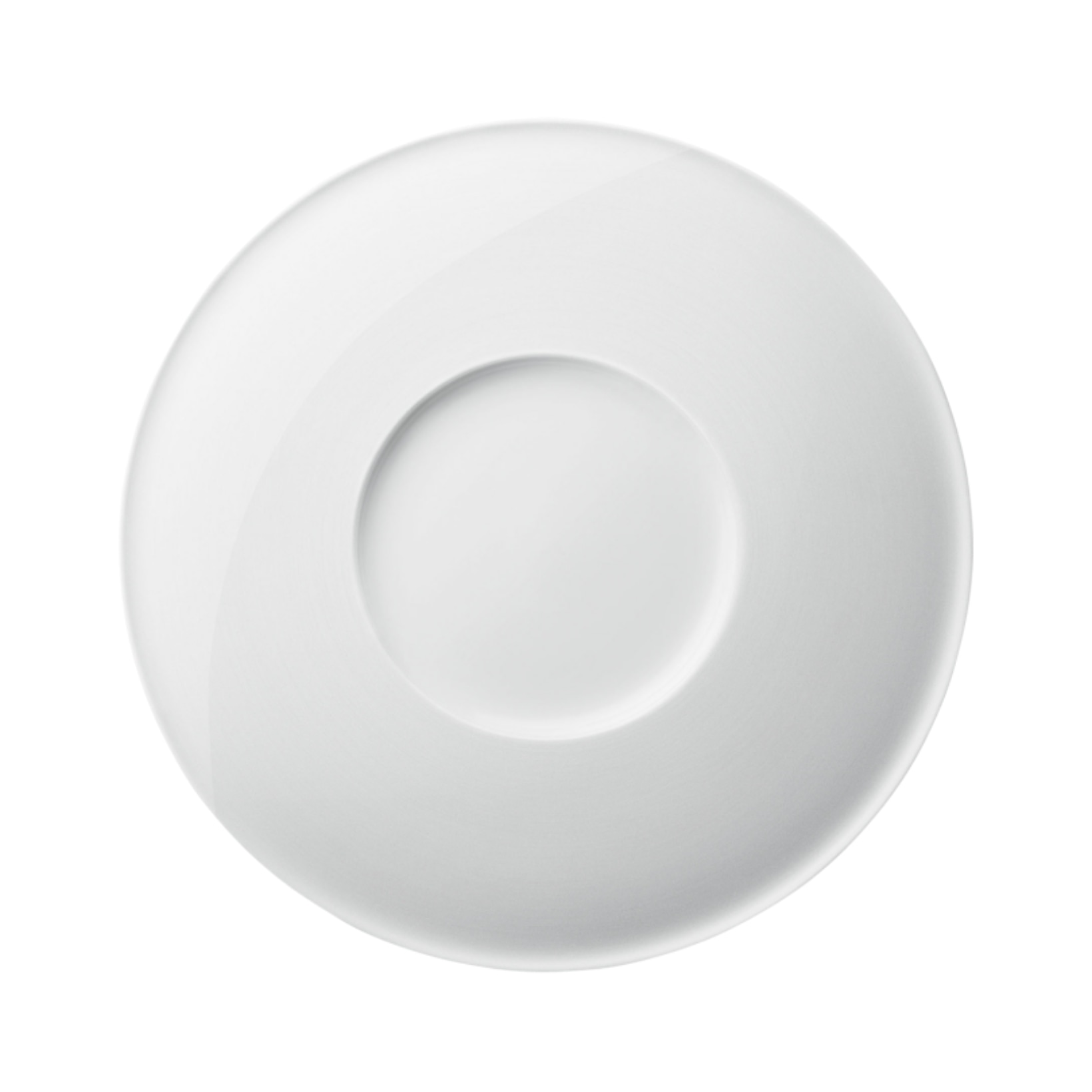 Fürstenberg, Blanc white, Dinner plate with deep center part