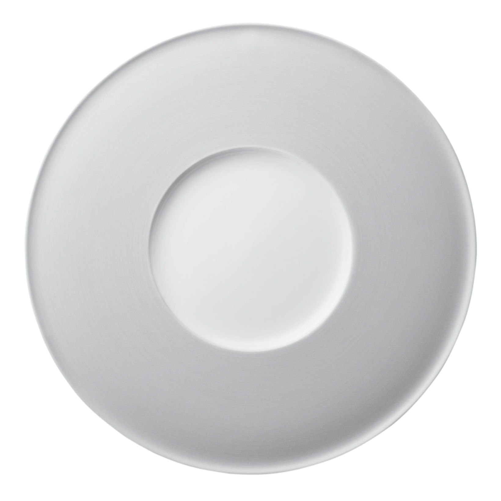 Fürstenberg, Blanc white, Dinner plate with deep center part