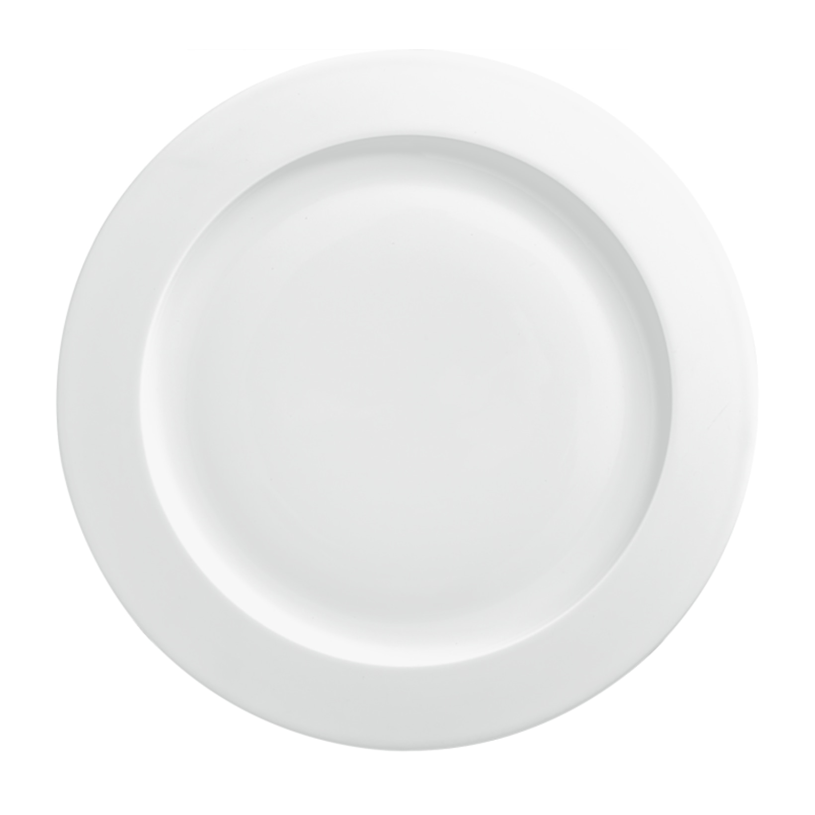 Fürstenberg, Datum white, Dinner plate with rim