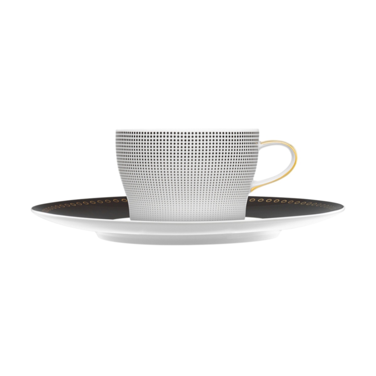 Fürstenberg, Auréole clair de lune, Tea cup and saucer
