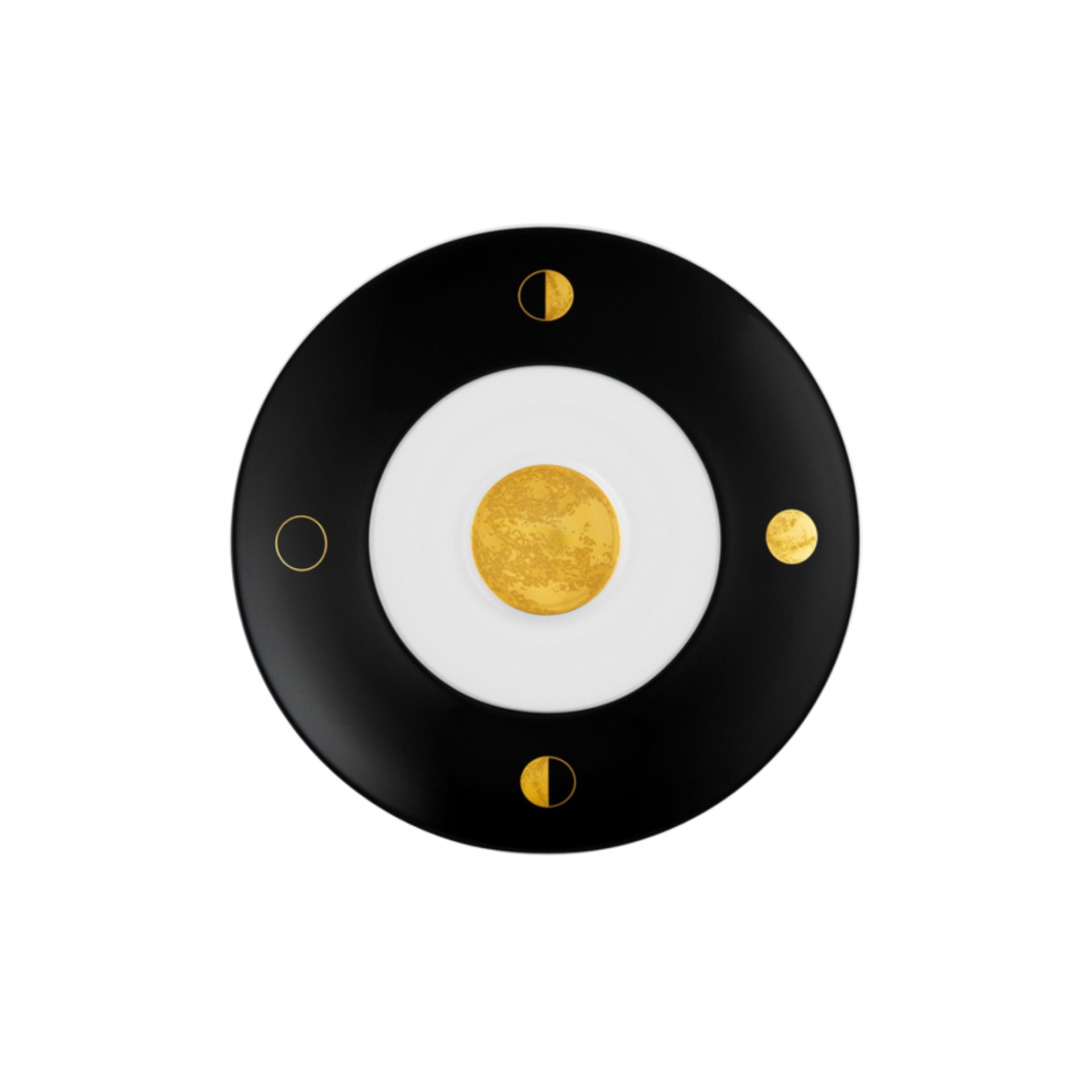 Fürstenberg, Auréole clair de lune, Espresso saucer, black