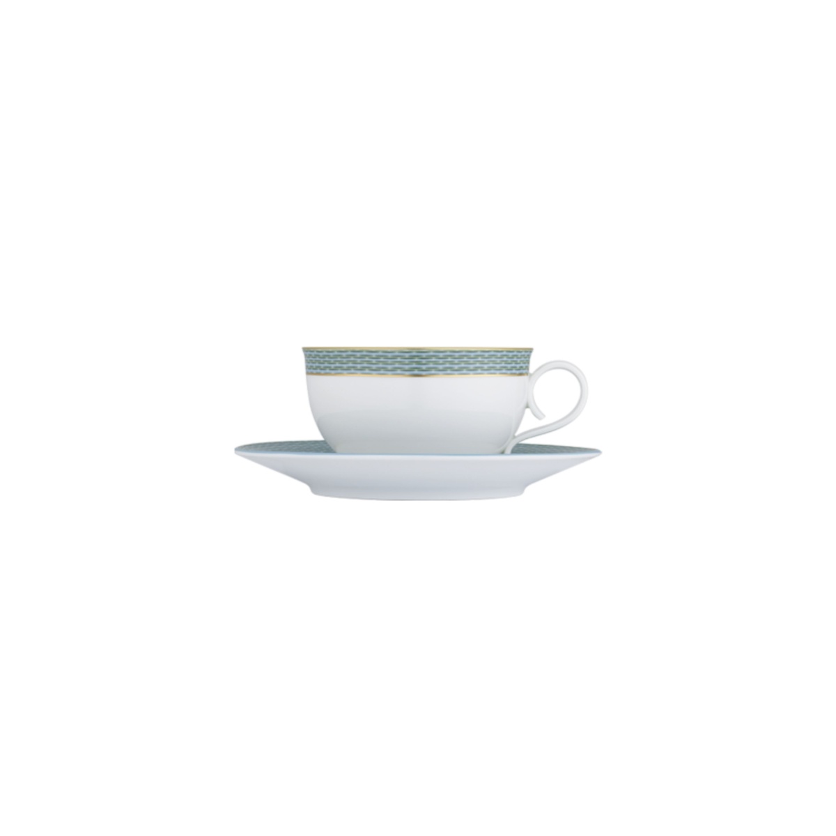 Fürstenberg, Carlo tessuto, Tea cup and saucer