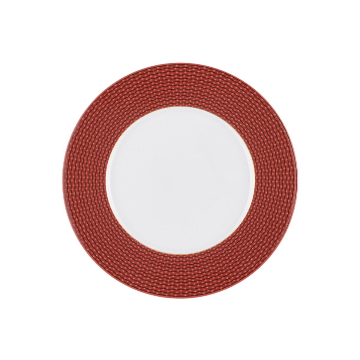 Fürstenberg, Carlo tessuto, Breakfast plate, red