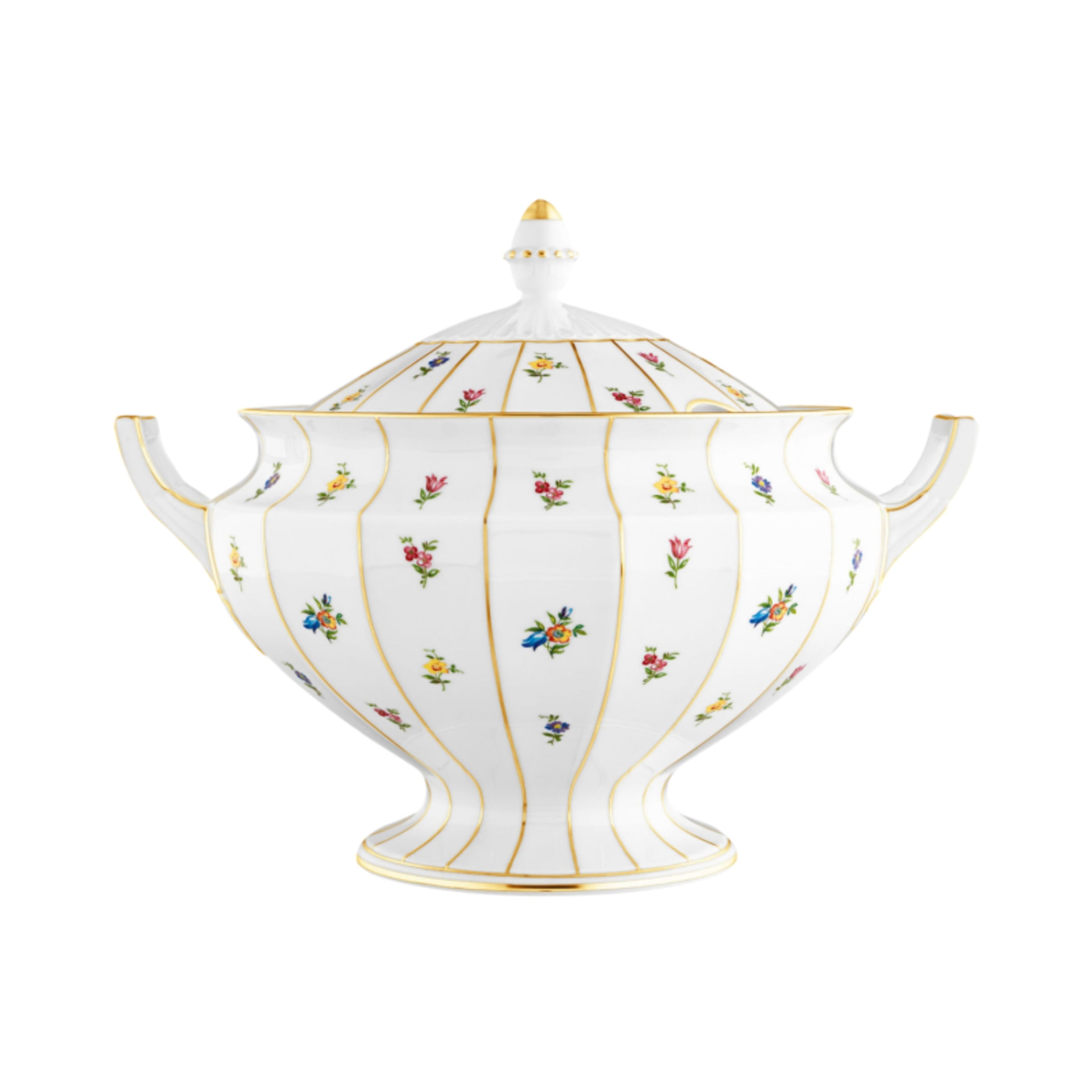 Fürstenberg, Grecque mille fleurs, Soup tureen