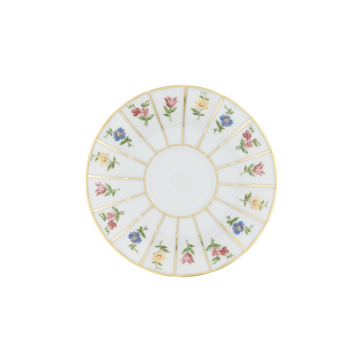 Fürstenberg, Grecque mille fleurs, Espresso saucer