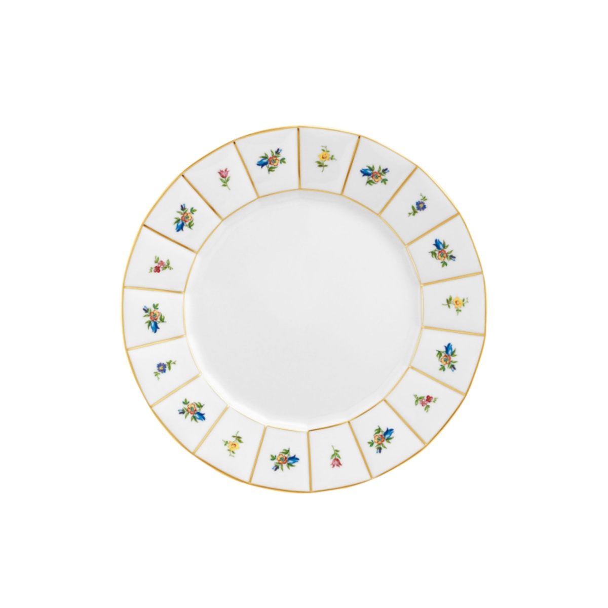Fürstenberg, Grecque mille fleurs, Dinner plate, small