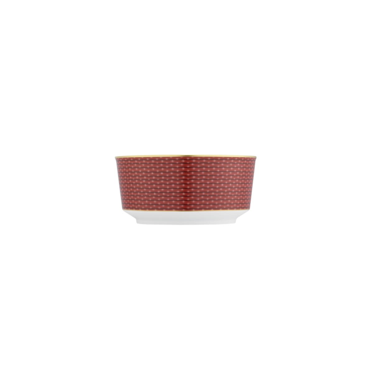 Fürstenberg, Carlo tessuto, Salad bowl small, red