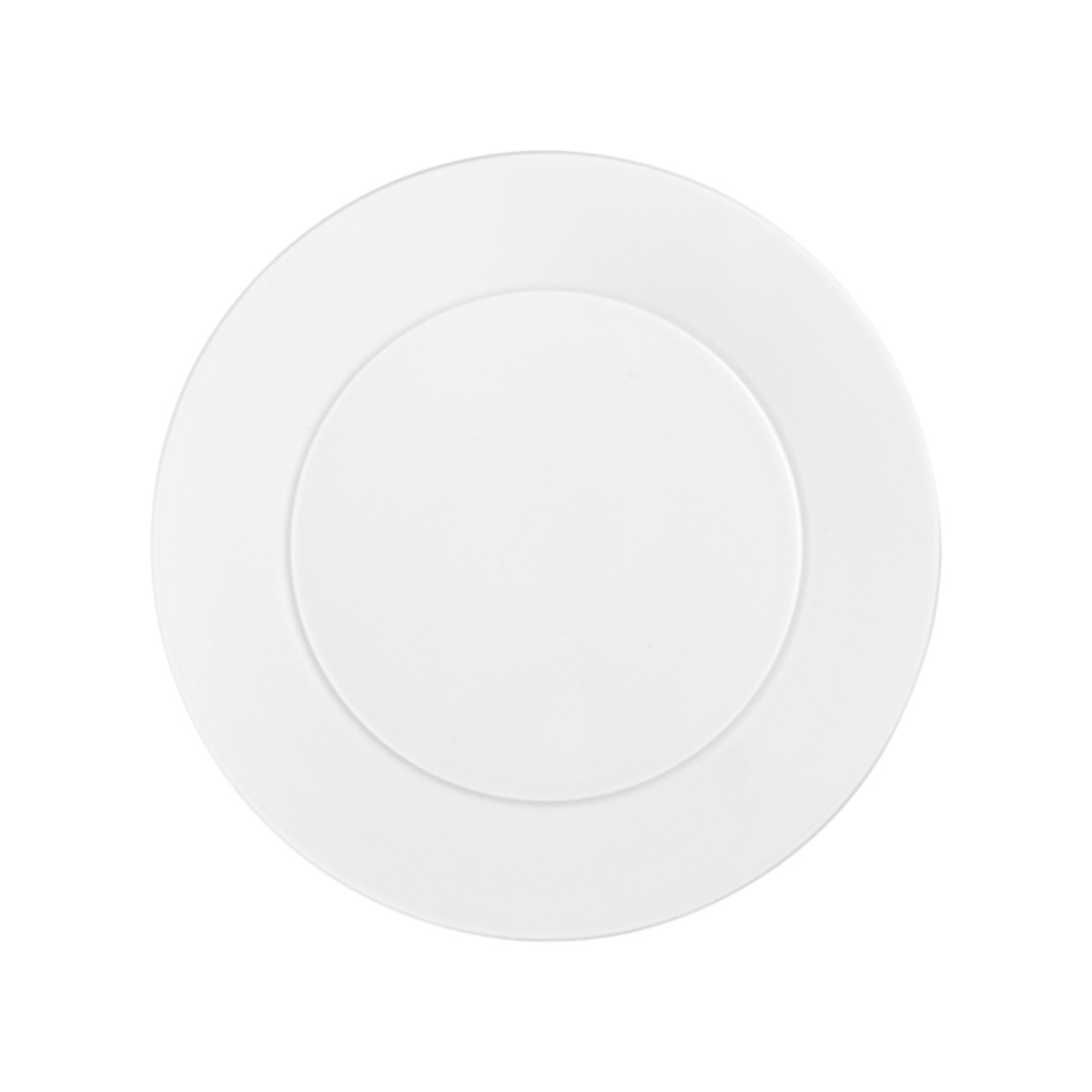 Fürstenberg, Auréole white, Breakfast plate