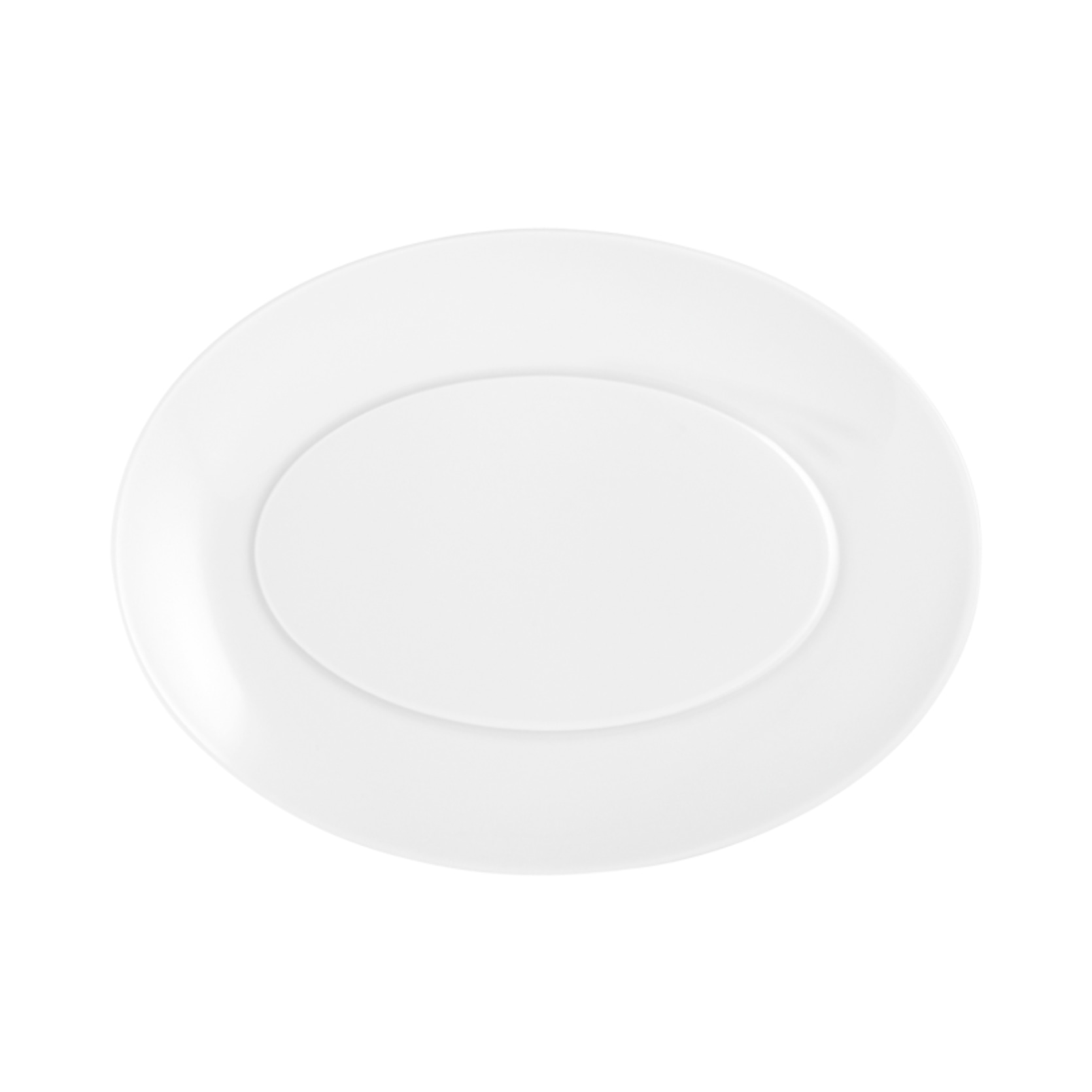 Fürstenberg, Auréole white, Oval platter