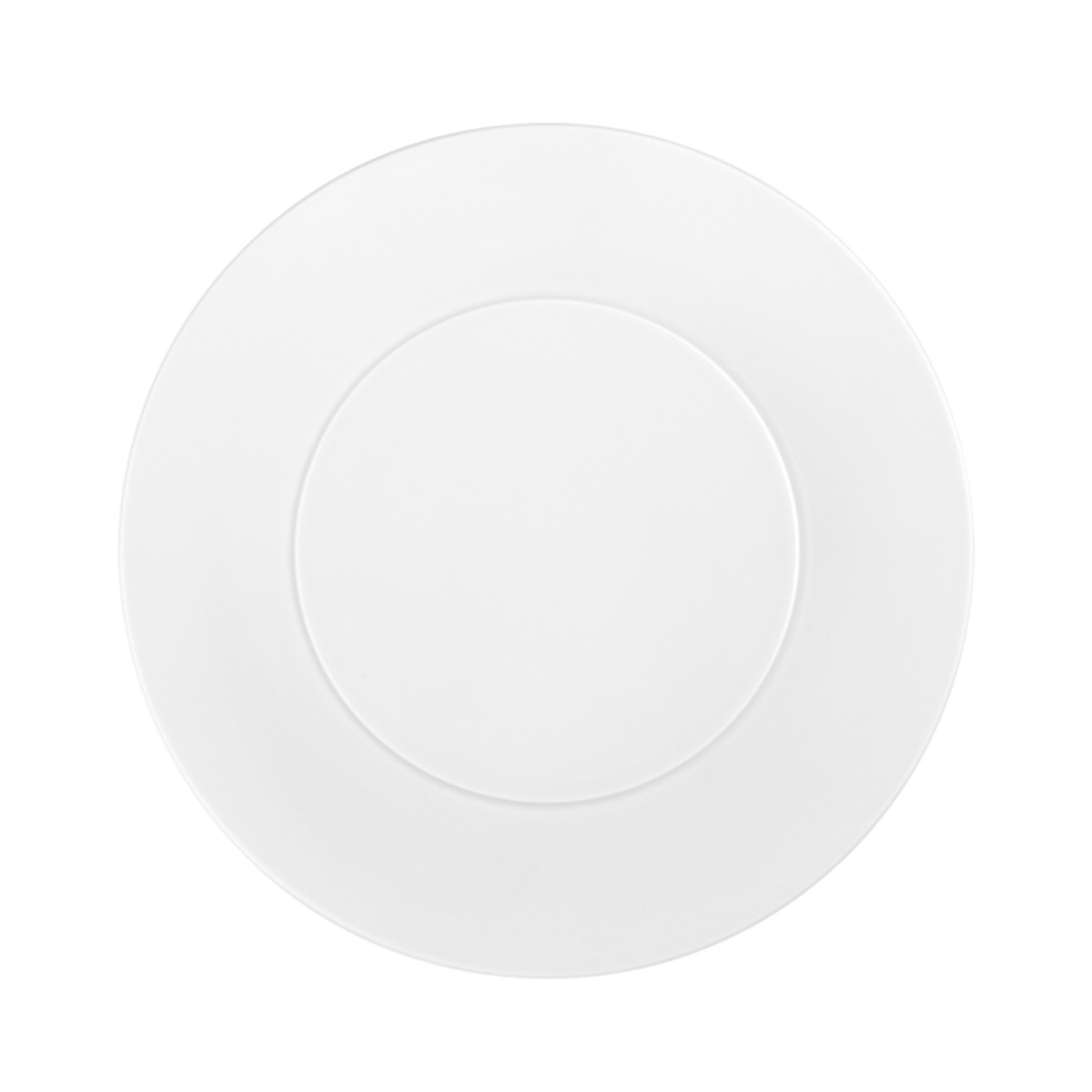 Fürstenberg, Auréole white, Presentation plate