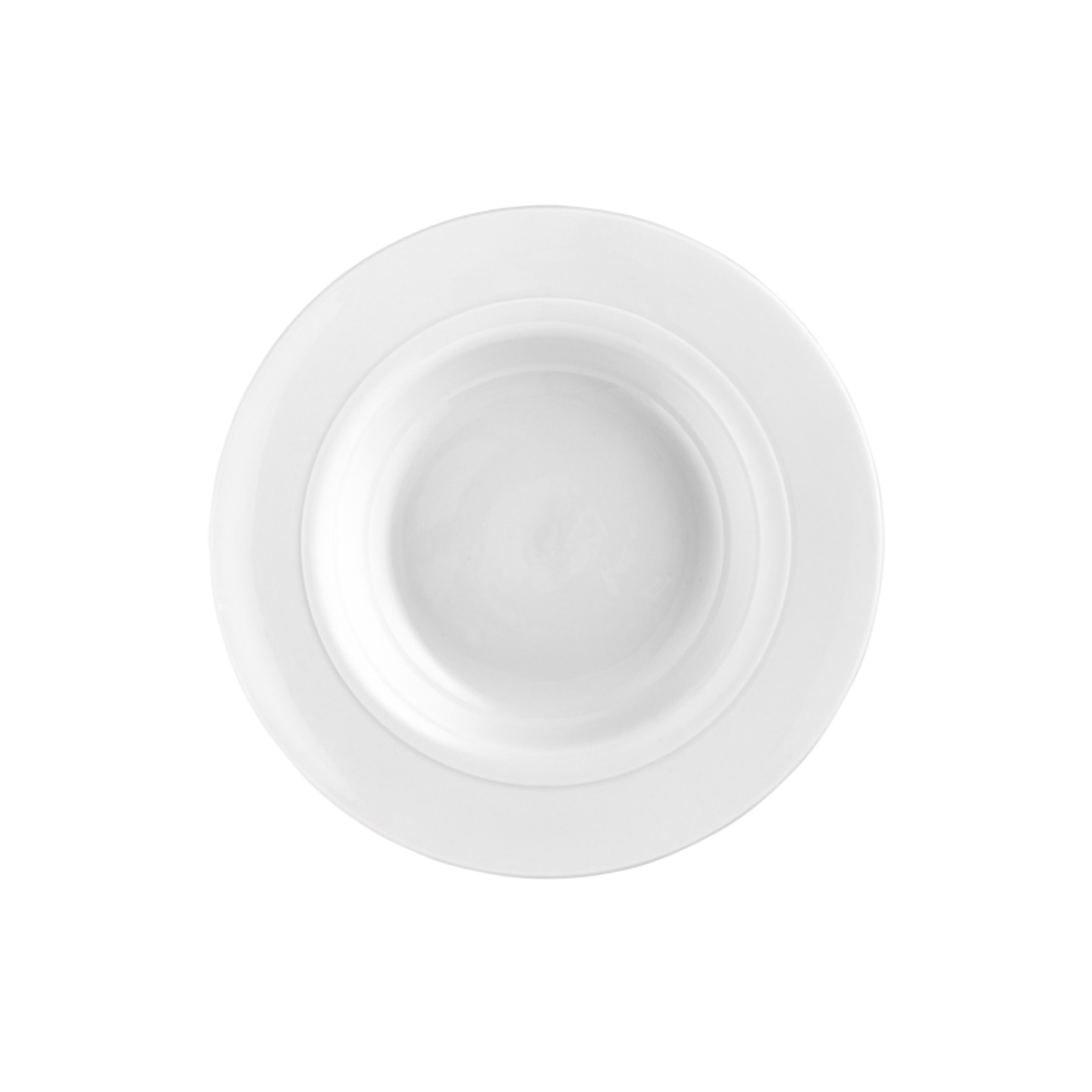 Fürstenberg, Auréole white, Soup plate