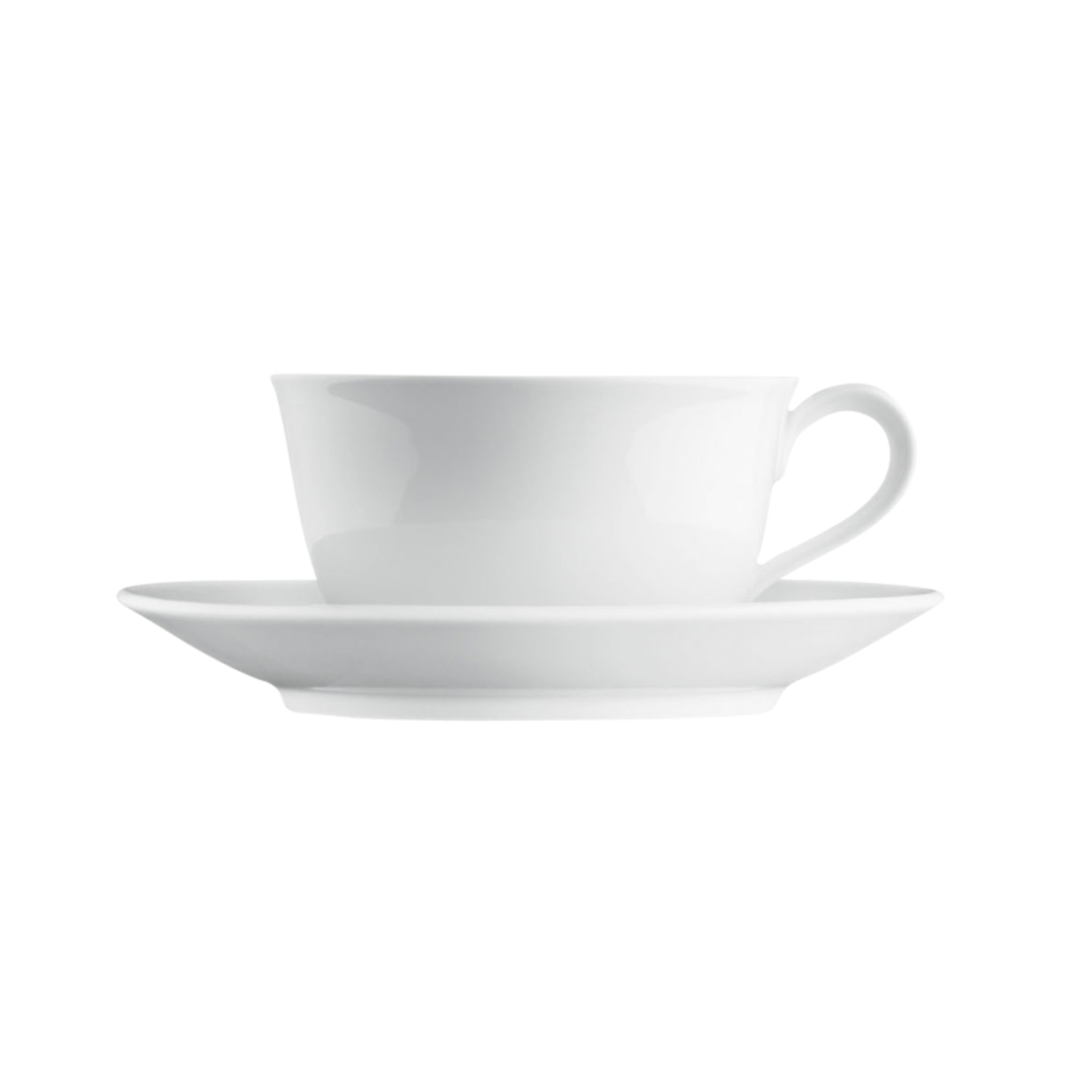 Fürstenberg, Wagenfeld white, Cappuccino cup and saucer