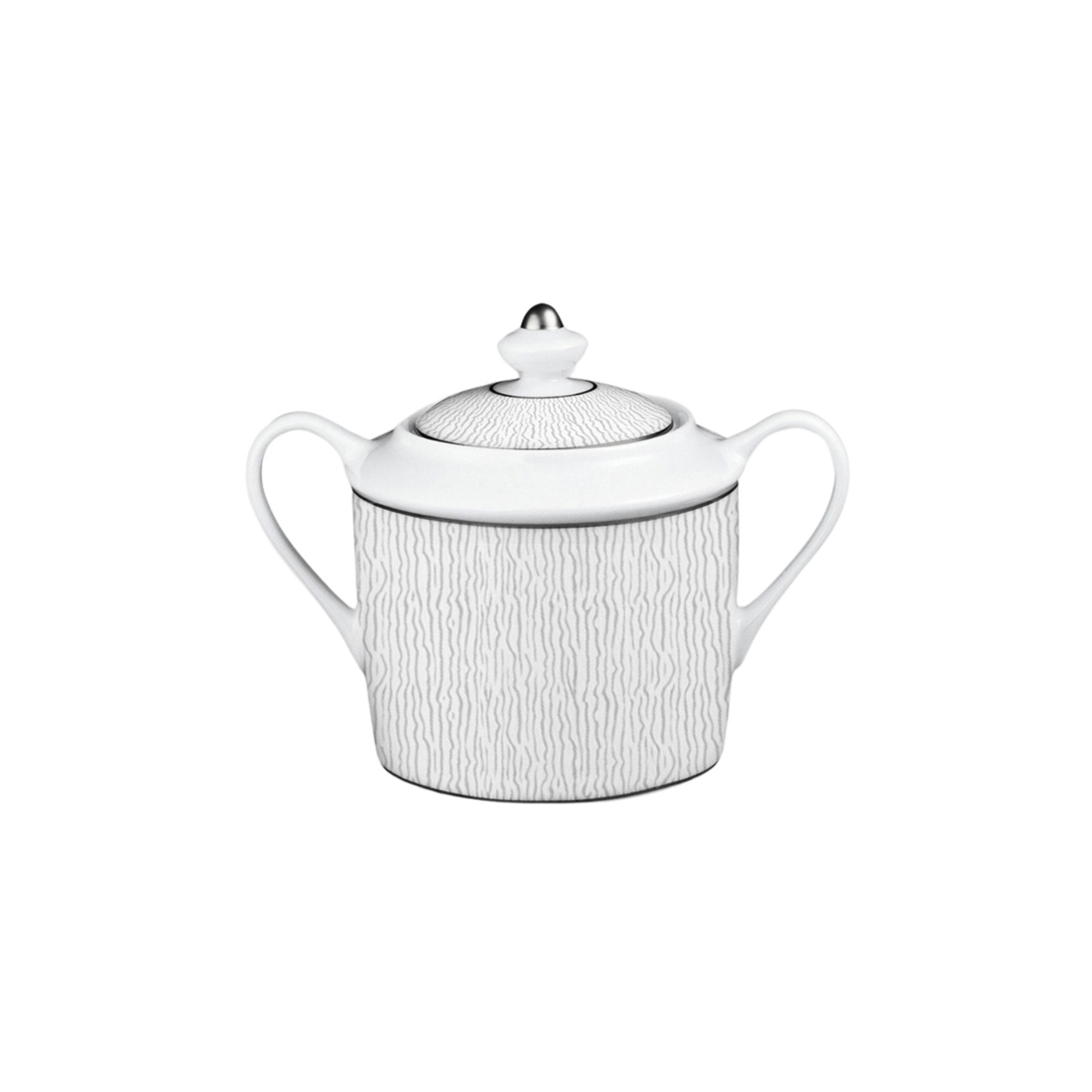 Bernardaud, Dune platine, Sugar bowl