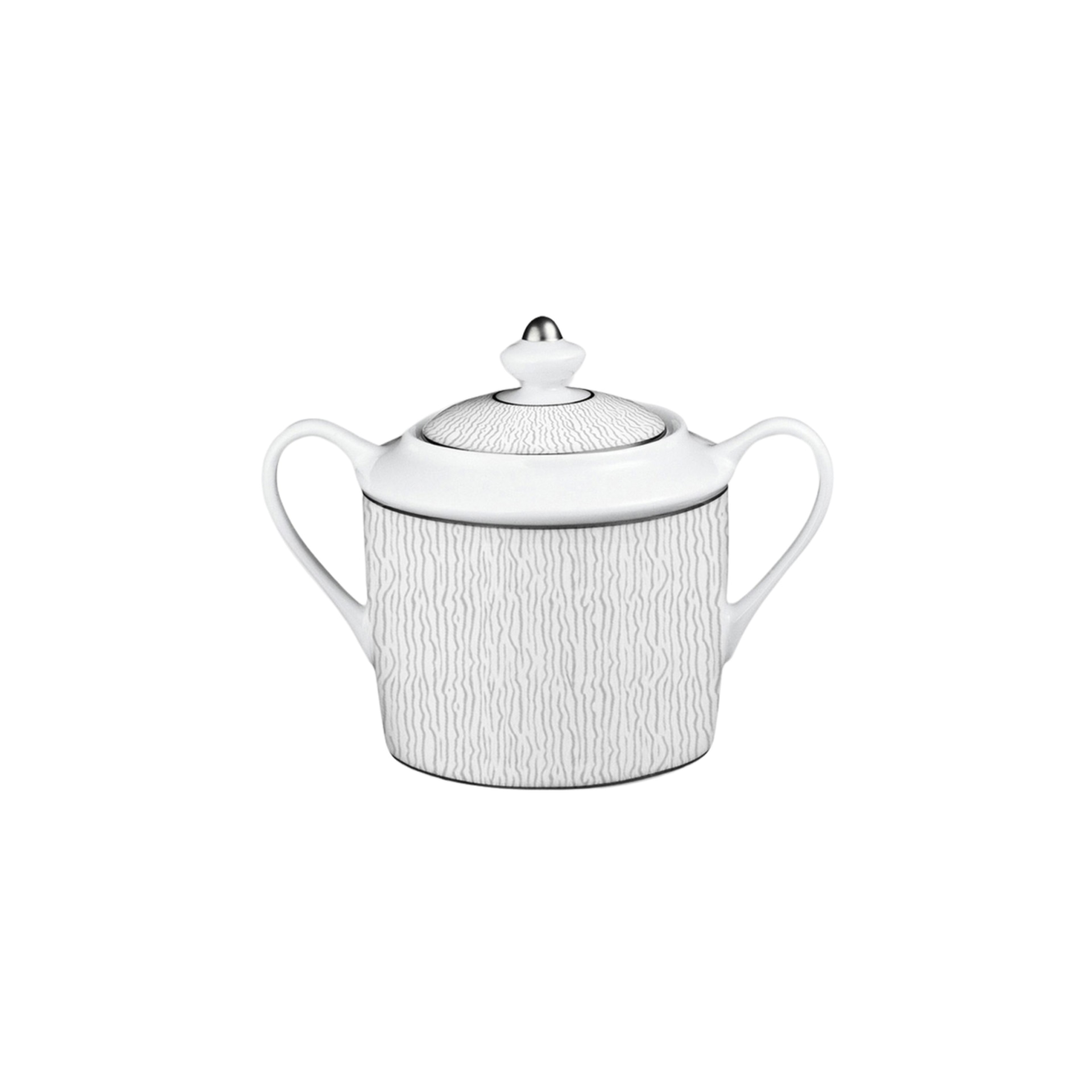 Bernardaud, Dune platine, Sugar bowl