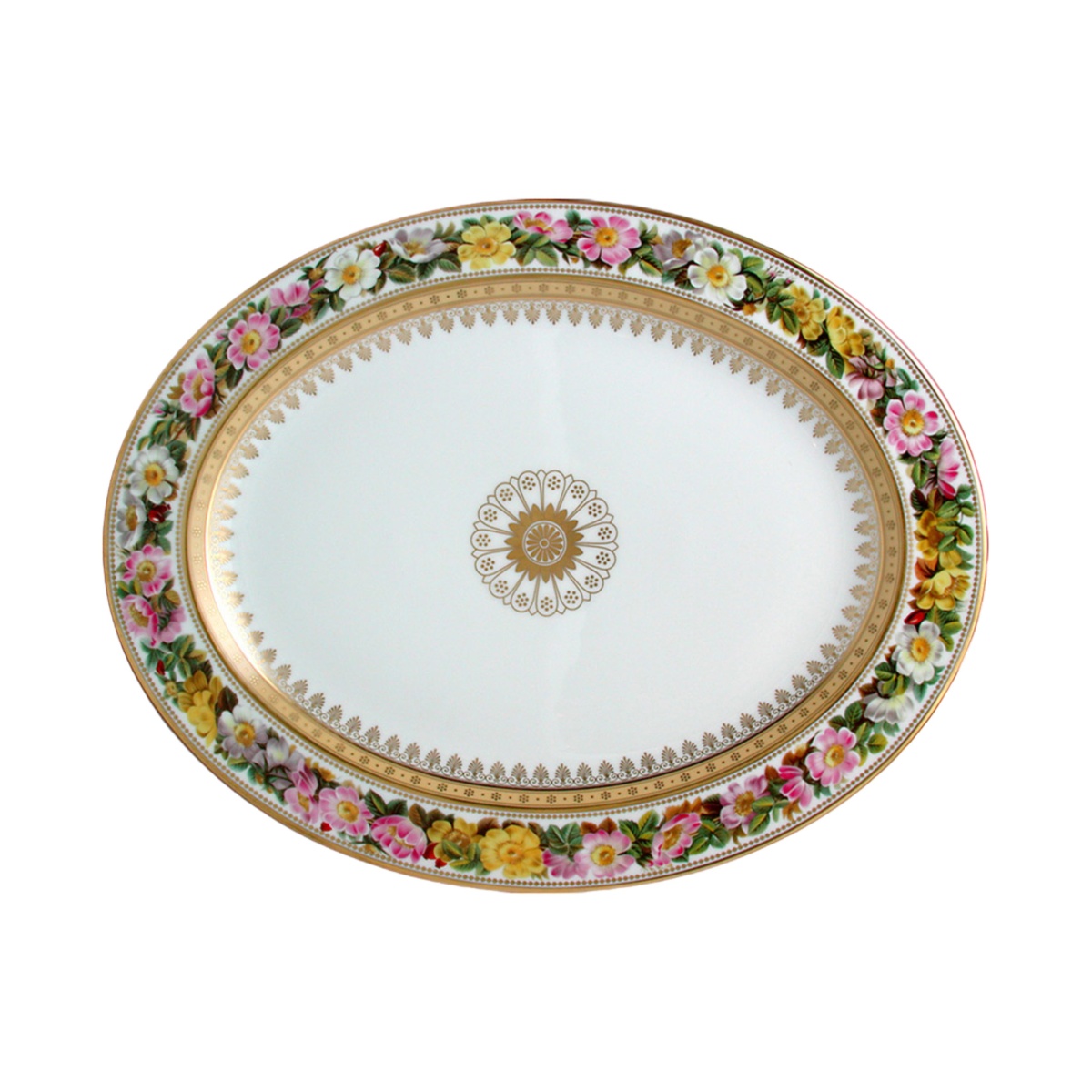 Bernardaud, Botanique, Oval platter, small