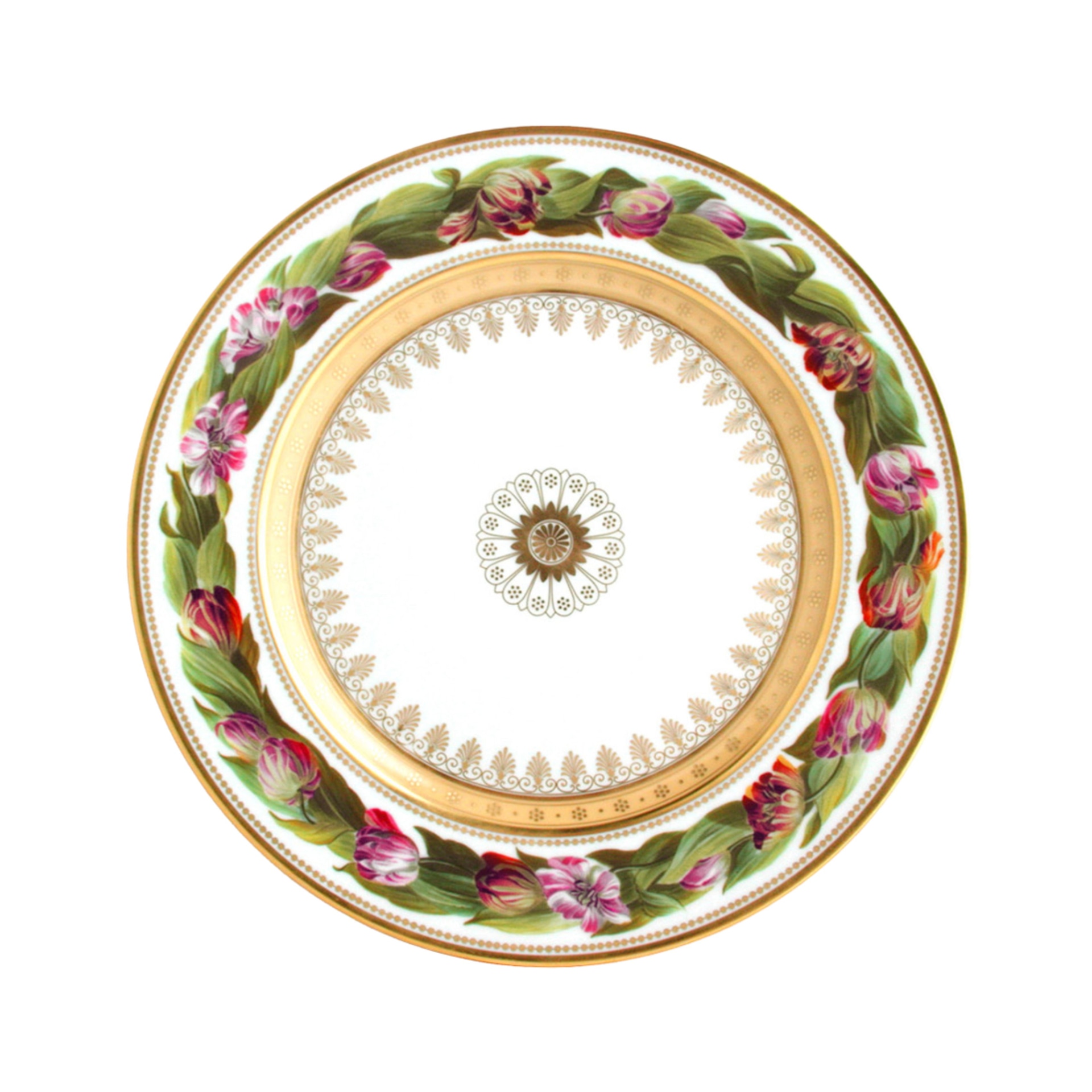Bernardaud, Botanique, Dinner plate, tulip