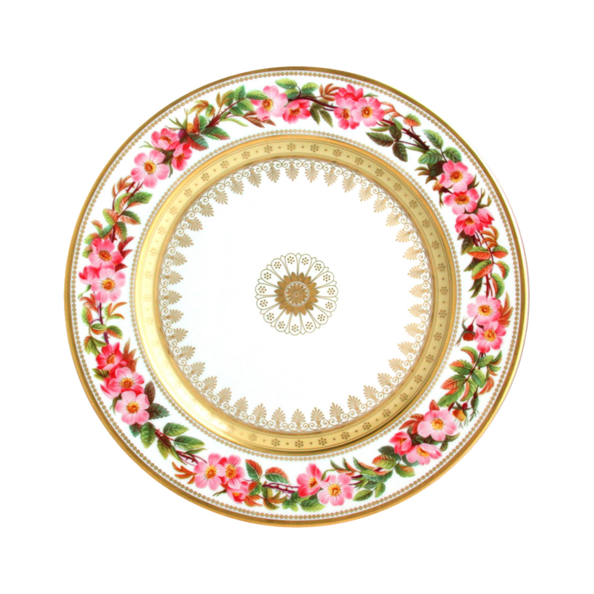 Bernardaud, Botanique, Dinner plate, wild rose