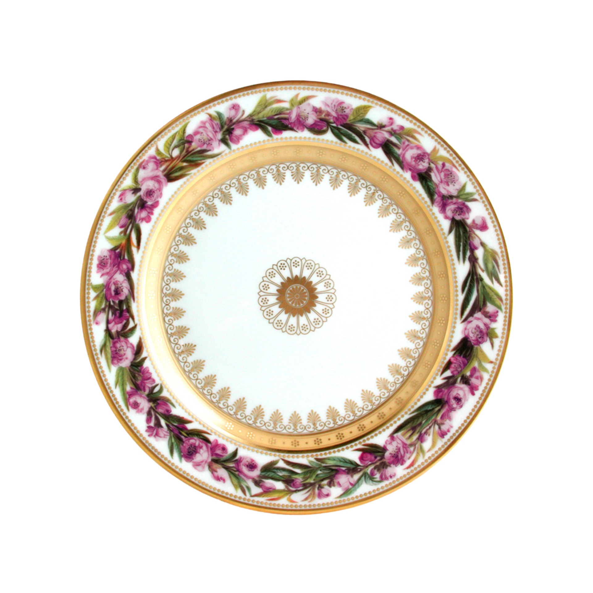 Bernardaud, Botanique, Salad plate, peach tree flower