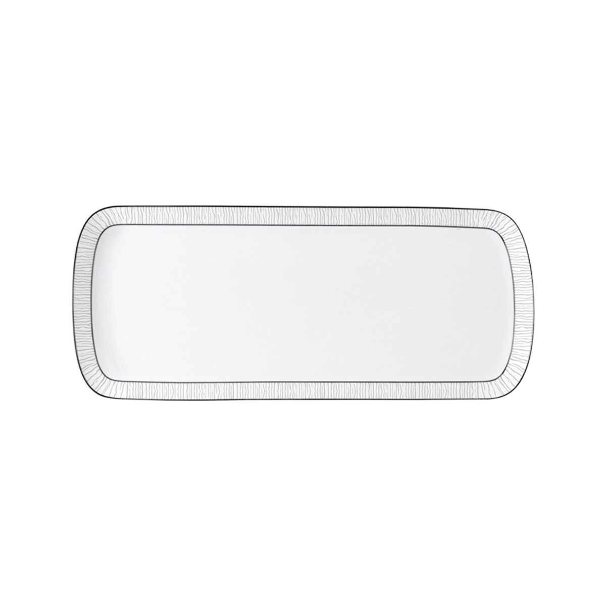 Bernardaud, Dune platine, Rectangular cake platter