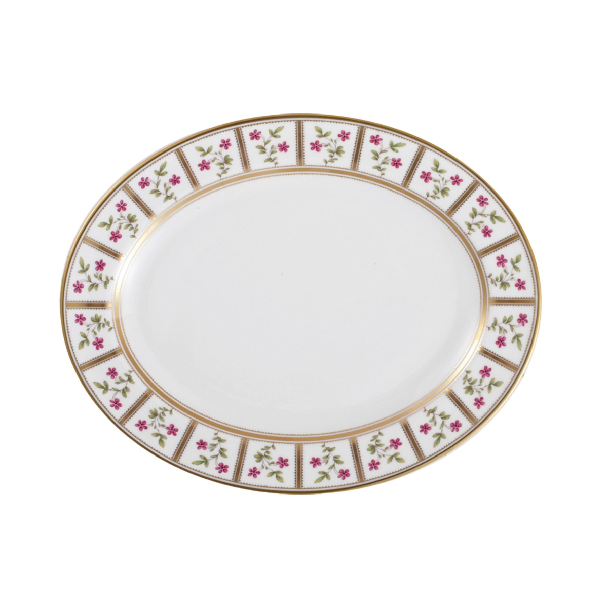 Bernardaud, Roseraie, Oval platter, medium