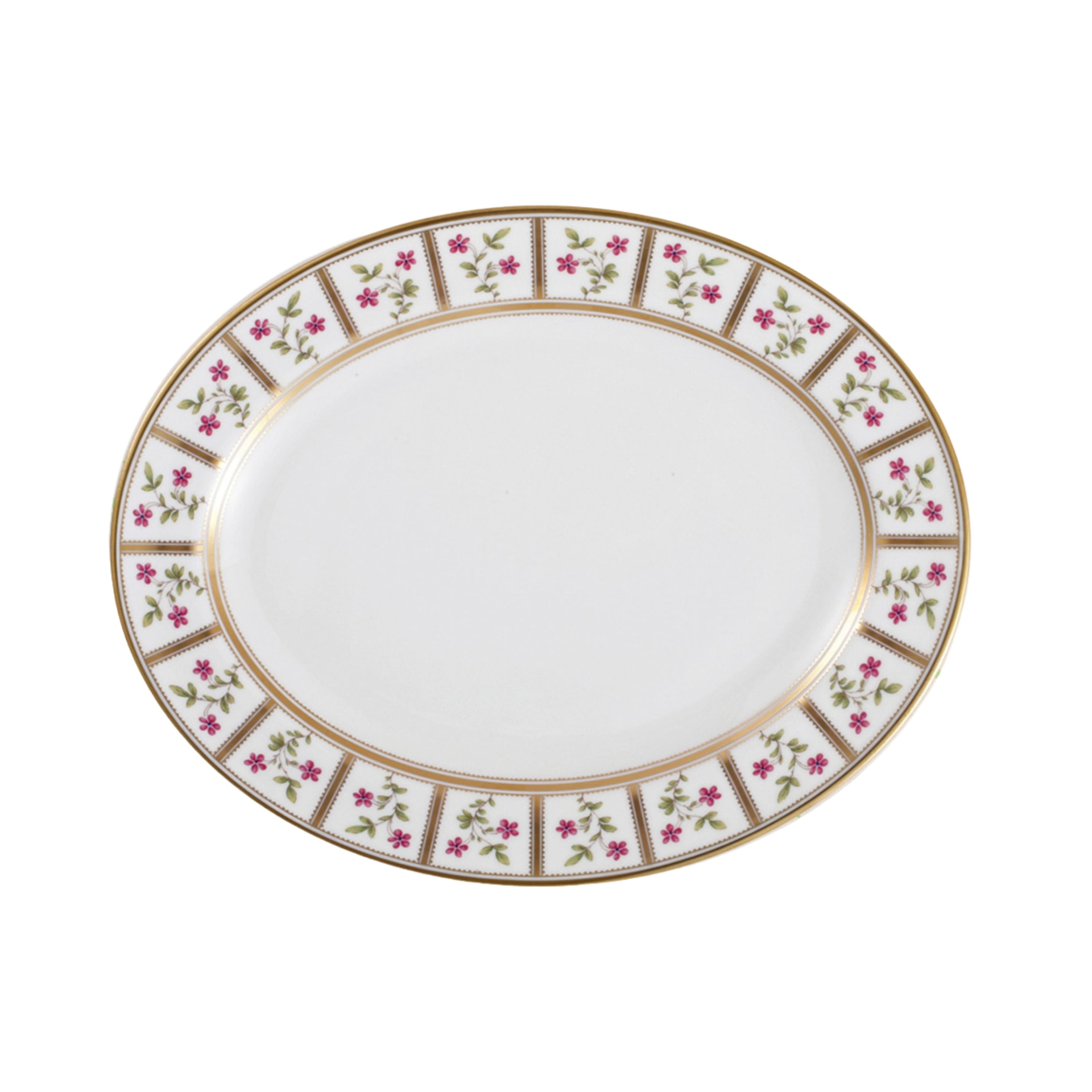 Bernardaud, Roseraie, Oval platter, medium