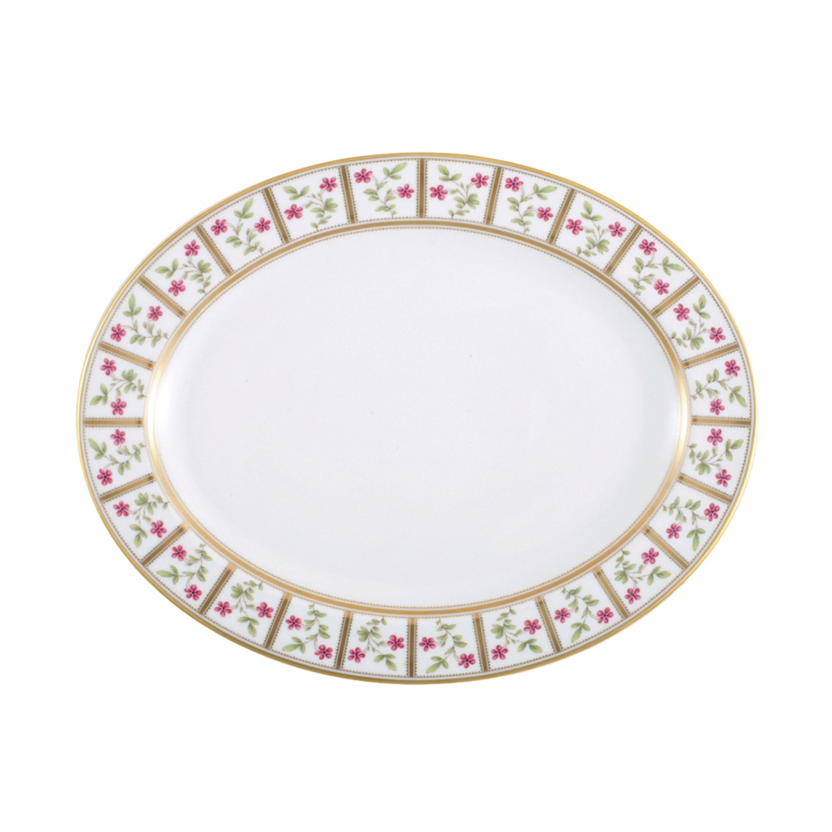 Bernardaud, Roseraie, Oval platter, small