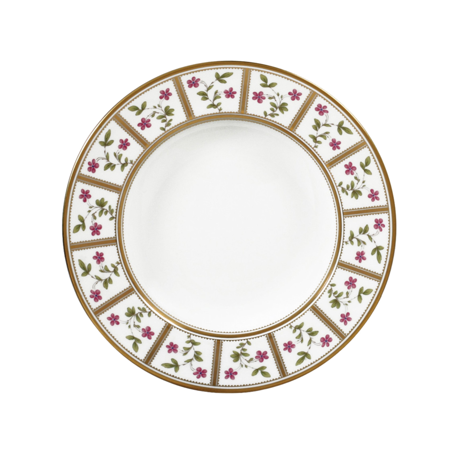 Bernardaud, Roseraie, Rim soup plate