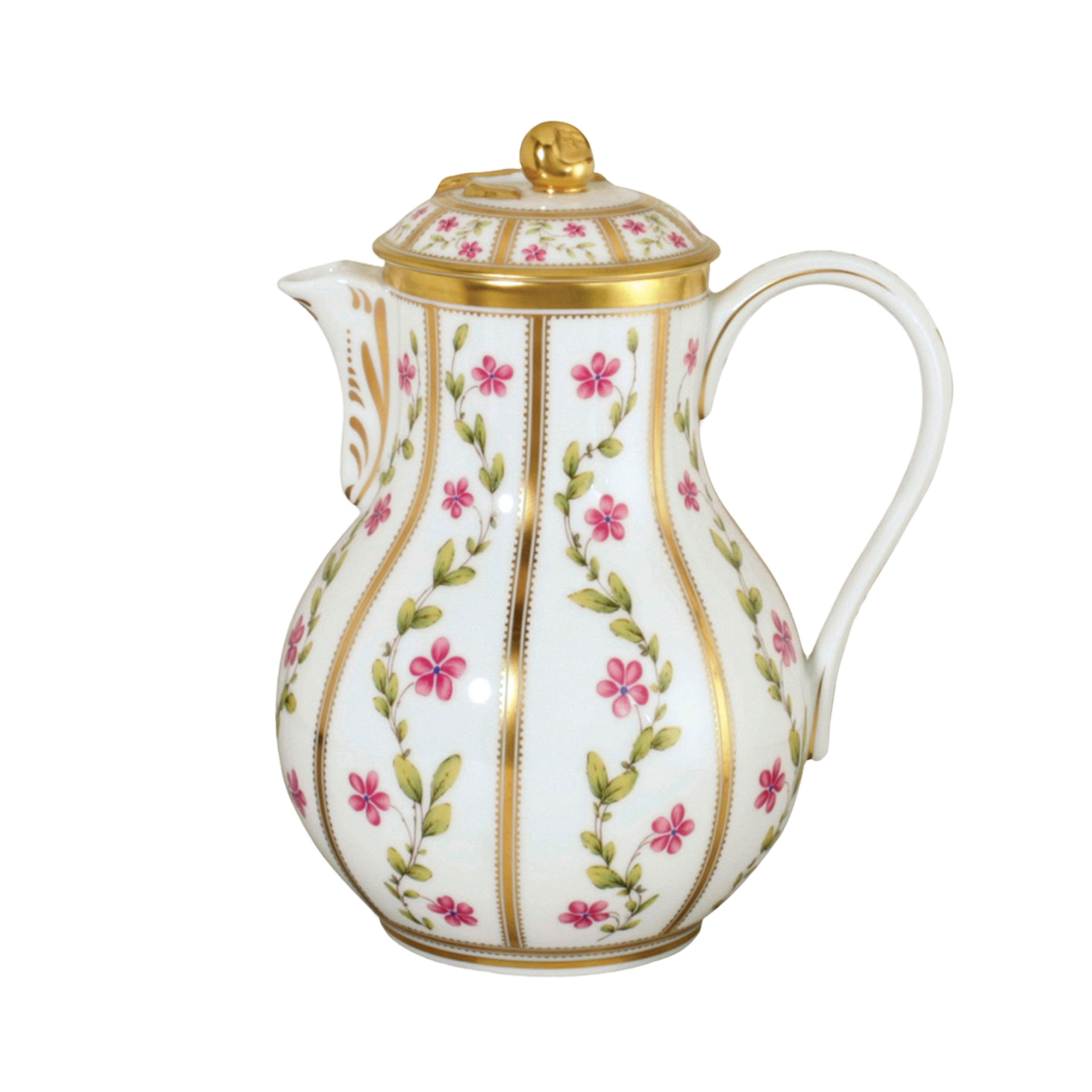 Bernardaud, Roseraie, Coffee pot