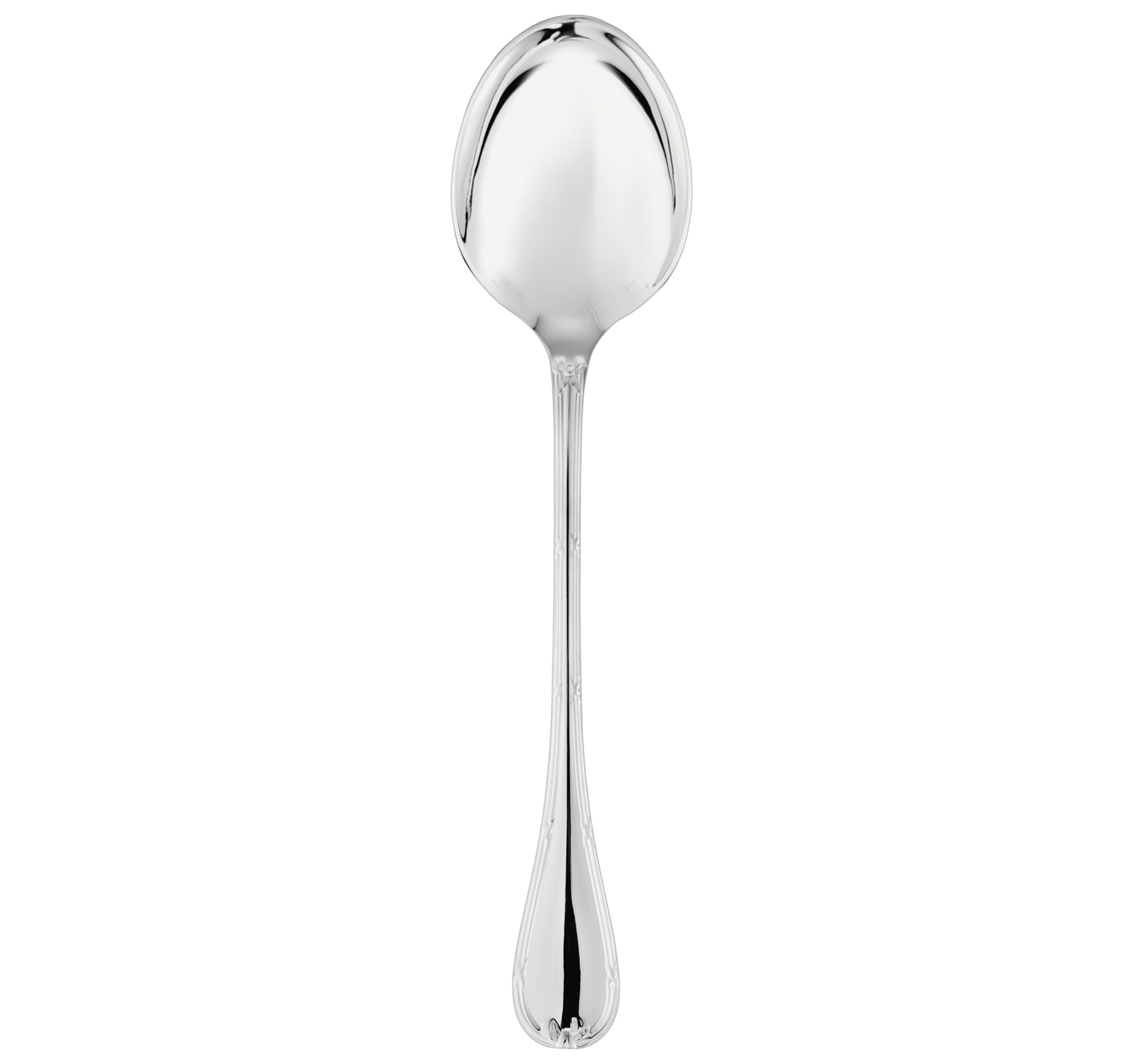 Christofle, Rubans, silver plated, Serving spoon